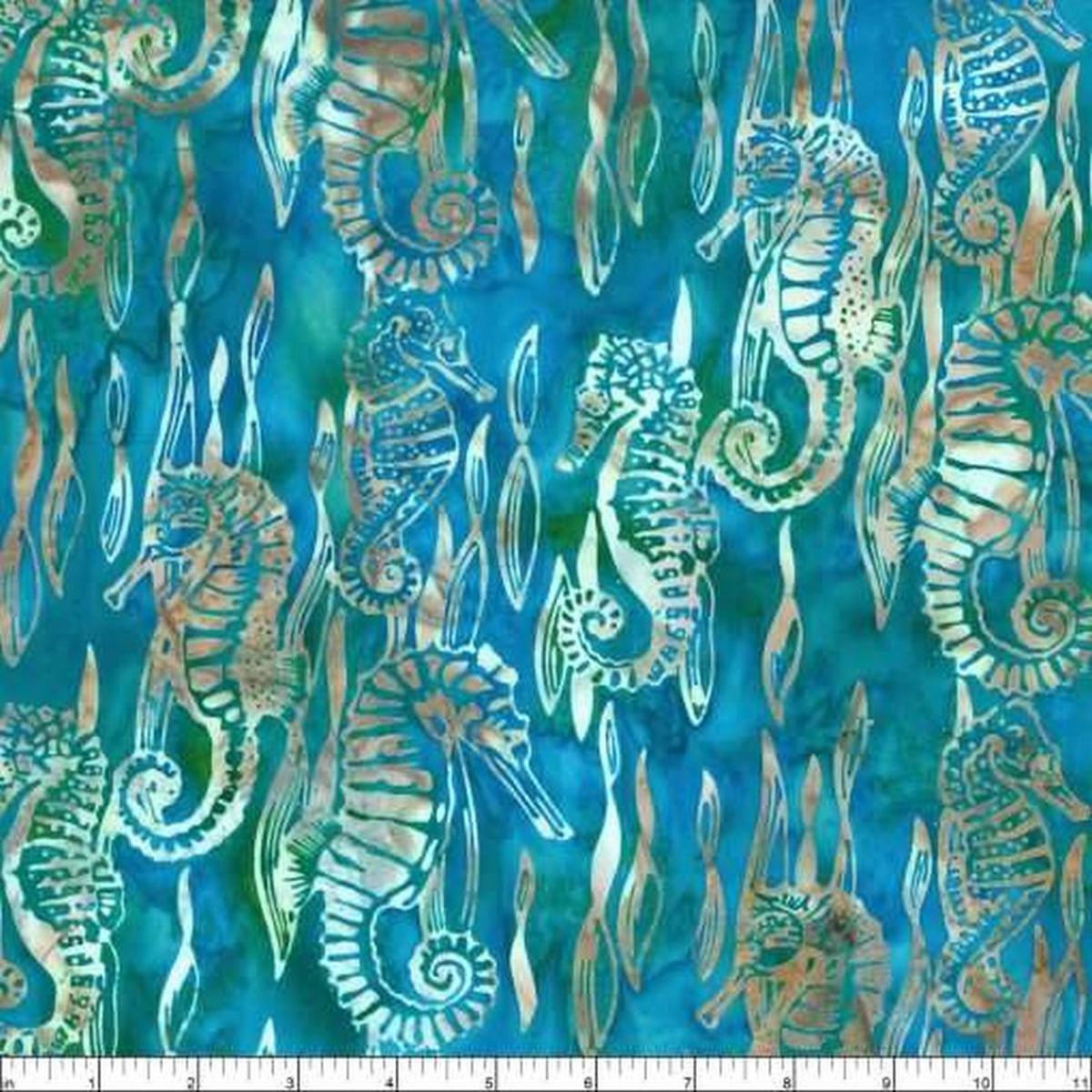 Bali Batiks - 2003-443 in Seasalt - Hoffman Fabrics
