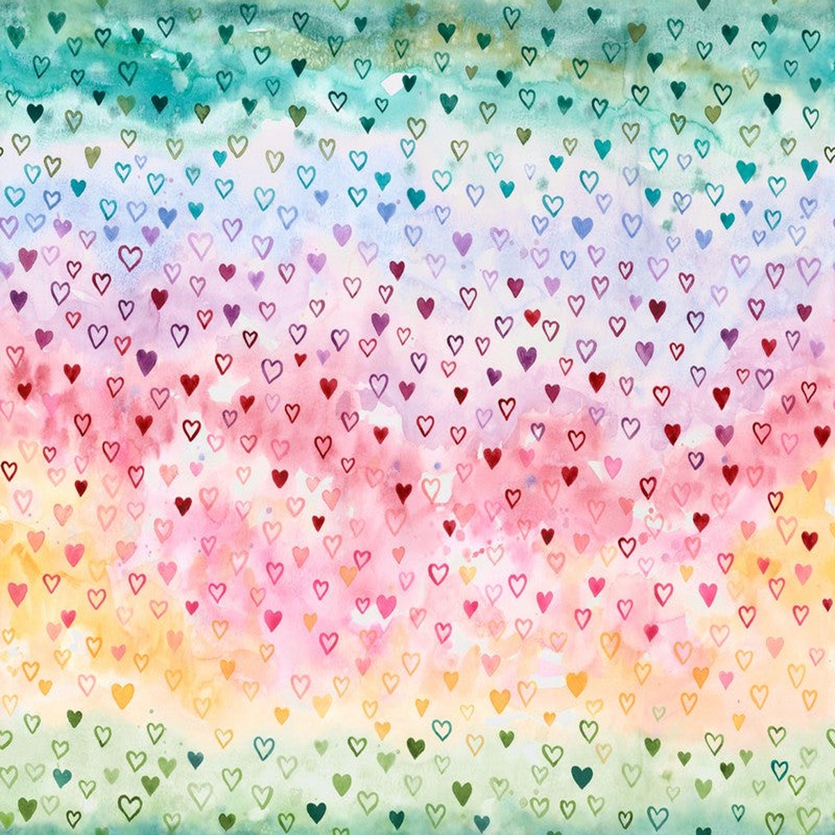 Fleur The Love - Some Kinda Love in Rainbow - Create Joy Project - Moda (Pre-order: Oct 2026)
