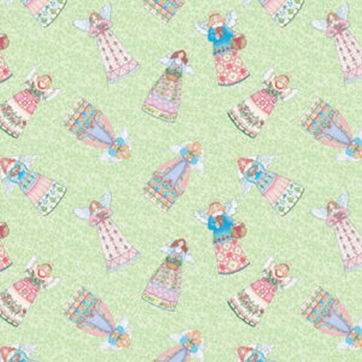 Garden Angels - 13322-44 in Green - Benartex