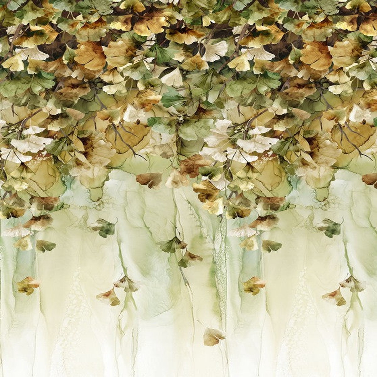 Ginkgo - Ombre in Beige - Deborah Edwards & Melanie Samra - Northcott (Pre-order: Nov 2026)