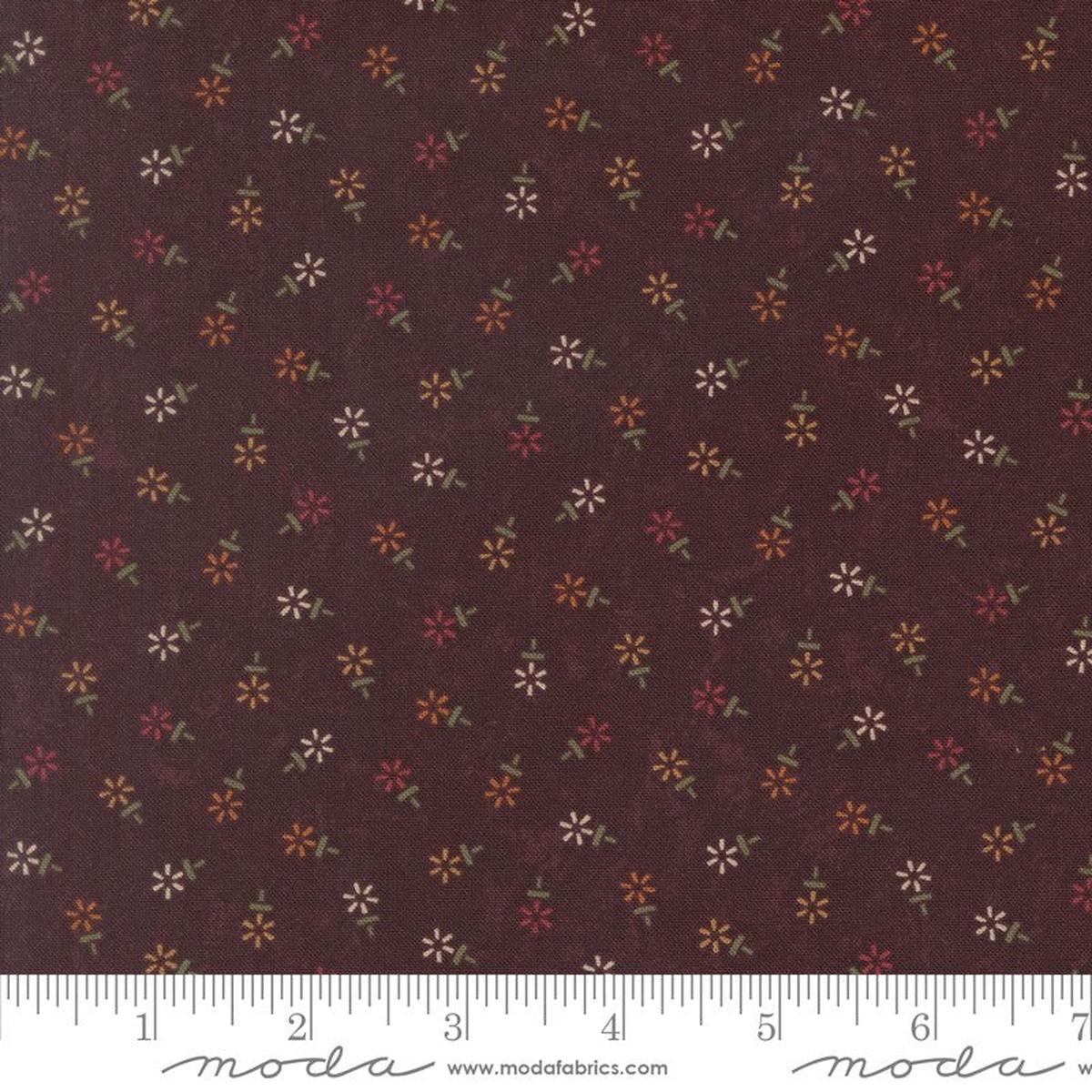 Honeysuckle Farm - Strawflowers in Periwinkle - Kansas Troubles - Moda (Pre-order: Nov 2026)