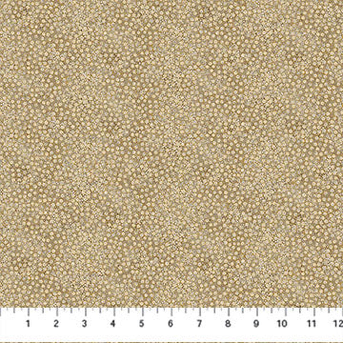 Shimmer - Tiny Dots Desert Sand (27898M-92) Metallic - Northcott - Full Bolt (10m)