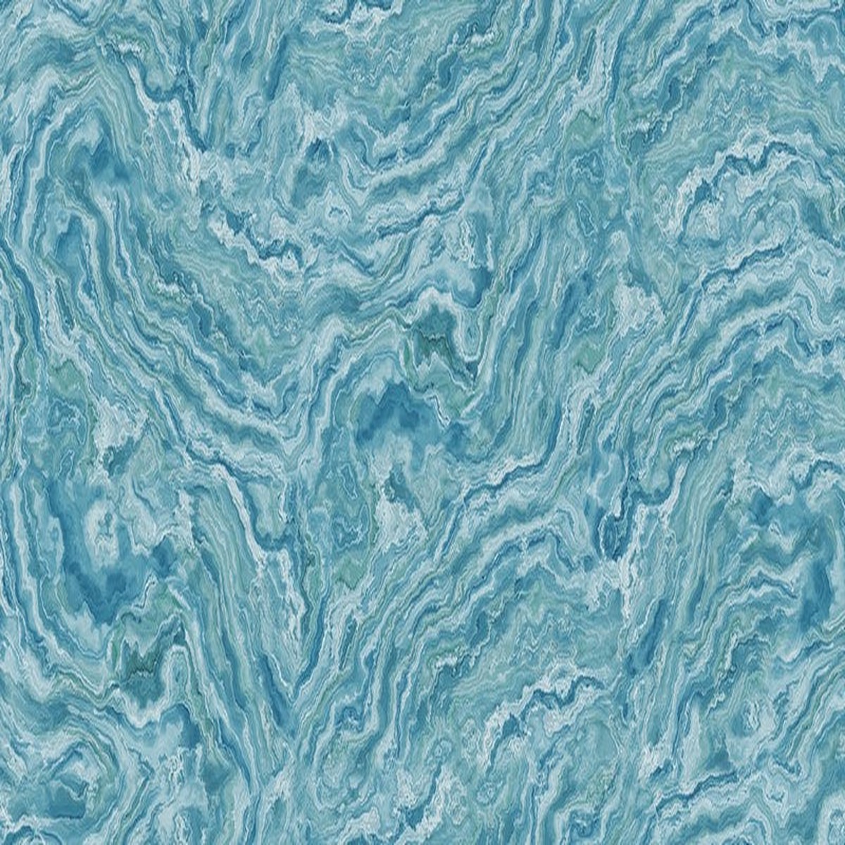 Smooth Sailing - Wave Texture in Blue - Deborah Edwards