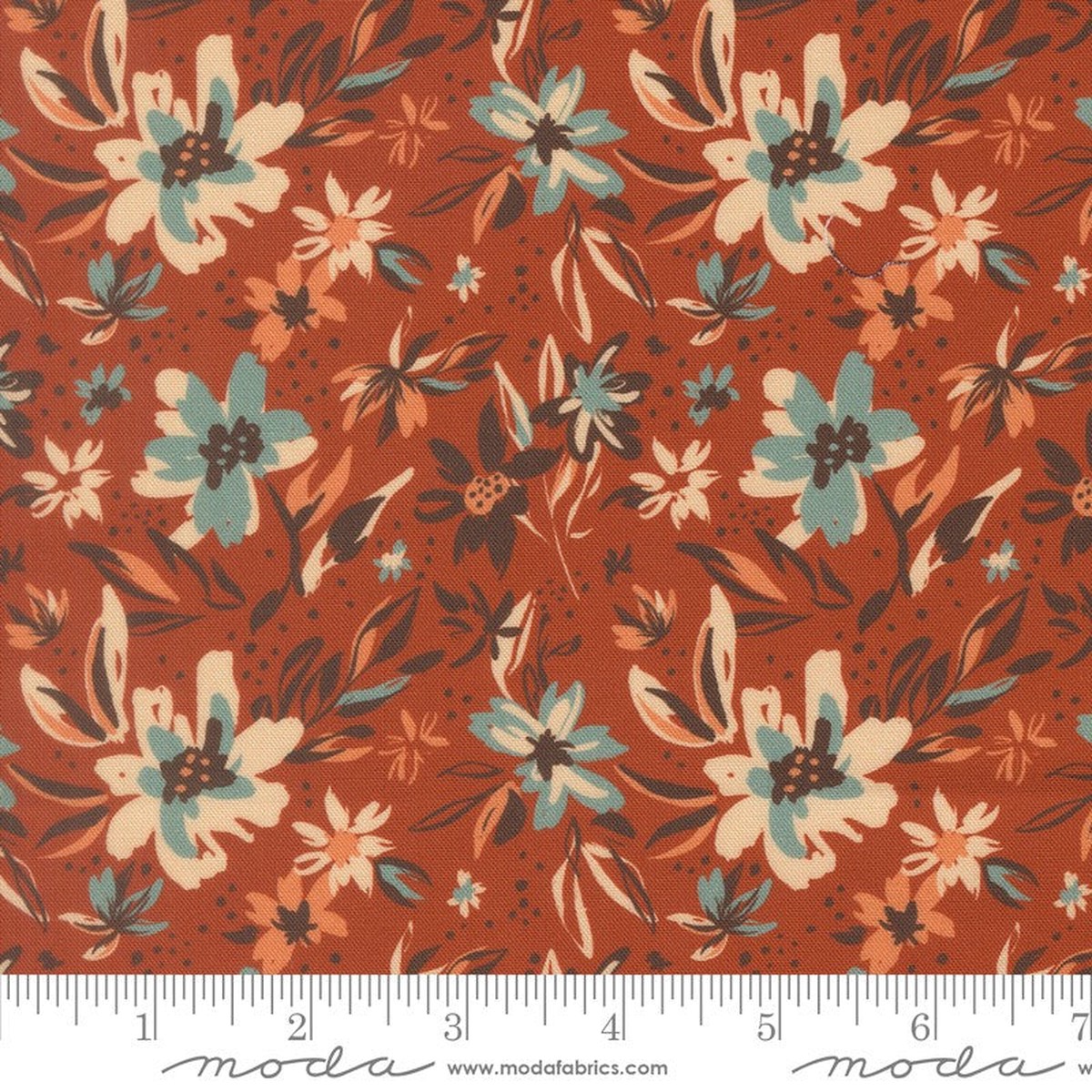Flora & Thread - Petal Brush in Spice - Fancy That Design House - Moda (Pre-order: Dec 2026)