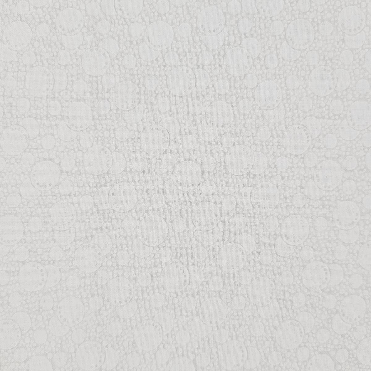 Harmony Prints - White on White - 1250-102 in Bubbles