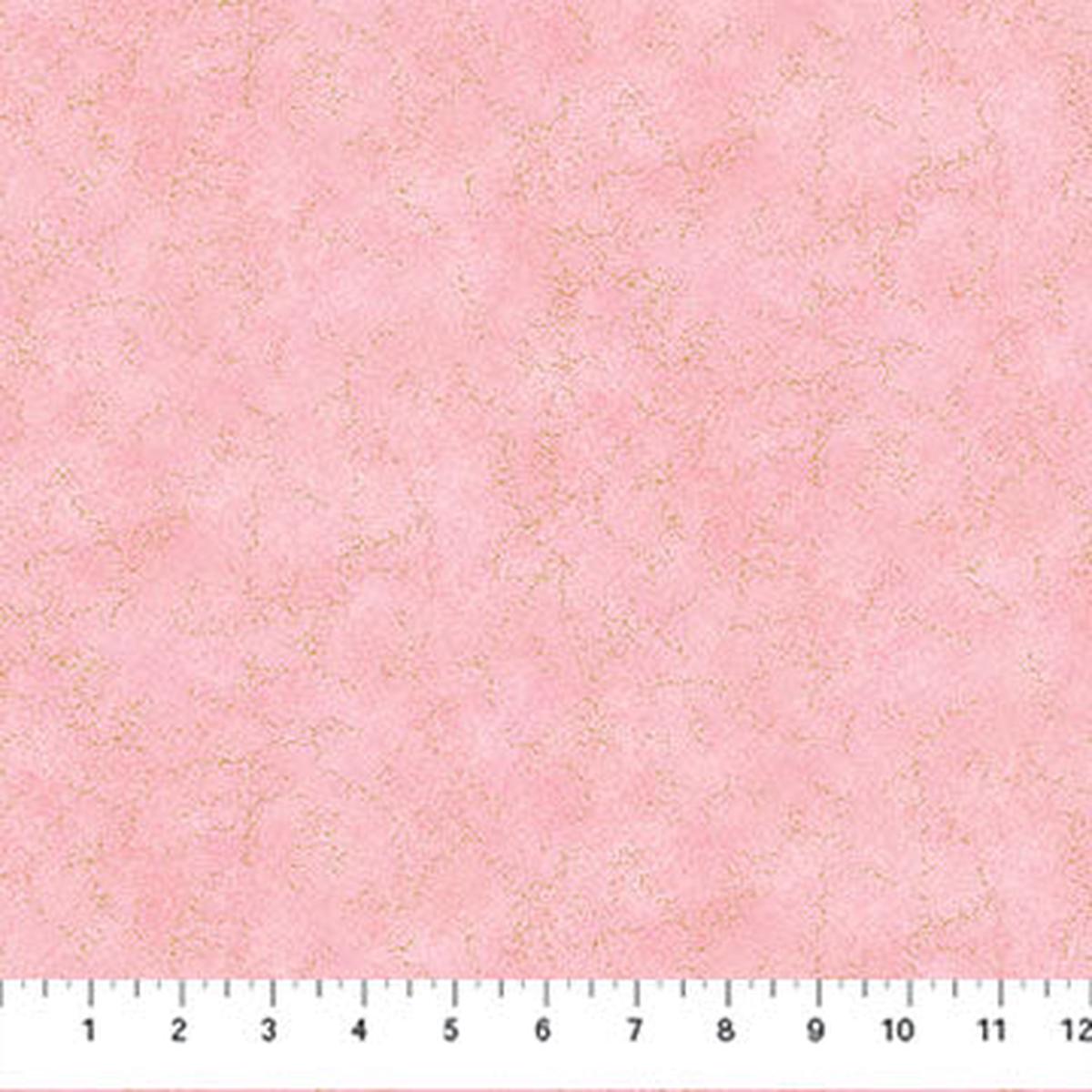 Shimmer - Speckle Bubble Gum Metallic - Northcott - Full Bolt