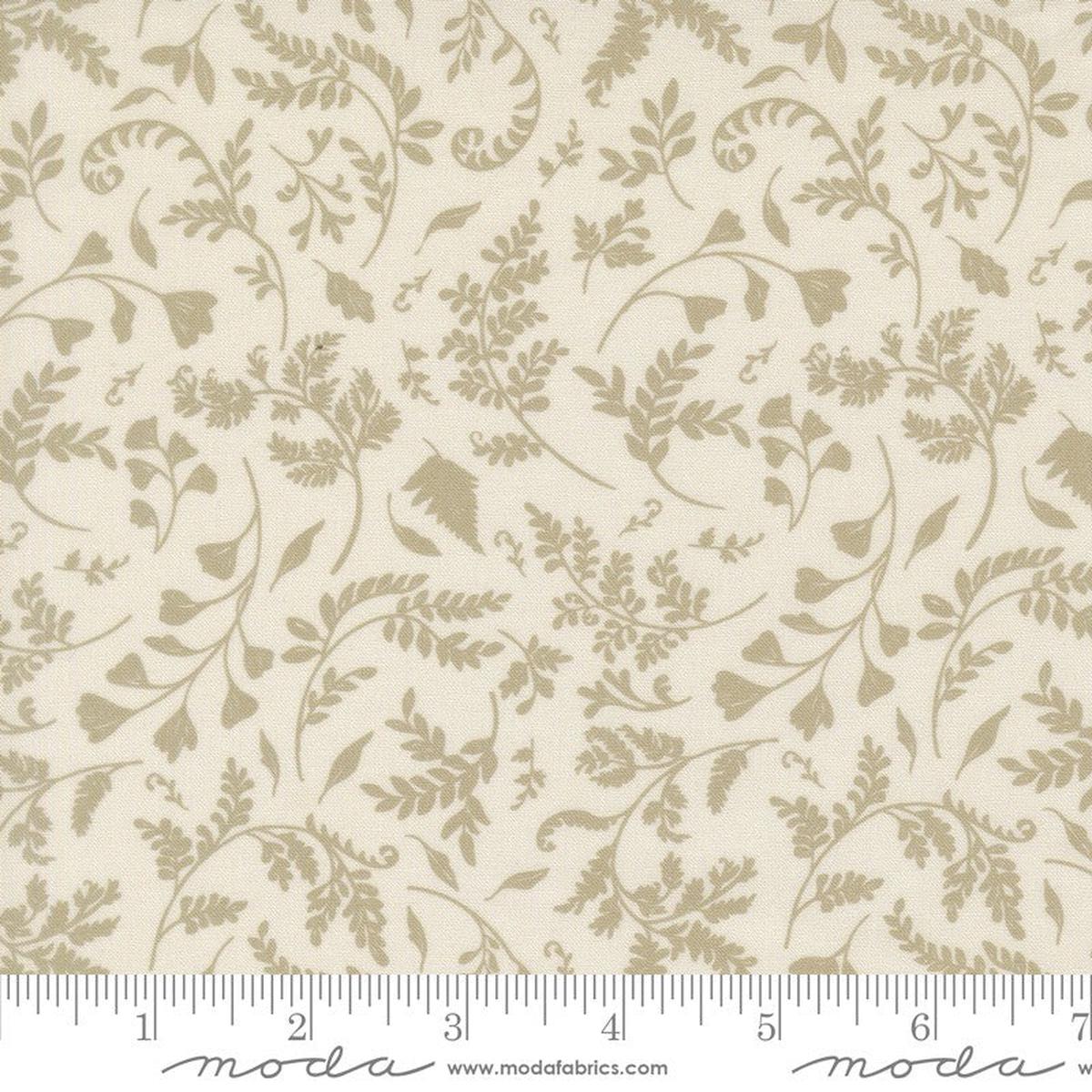 Fable & Fern - Fern Trail in Eggshell - Watercolour Heart - Moda (Pre-order: Nov 2026)