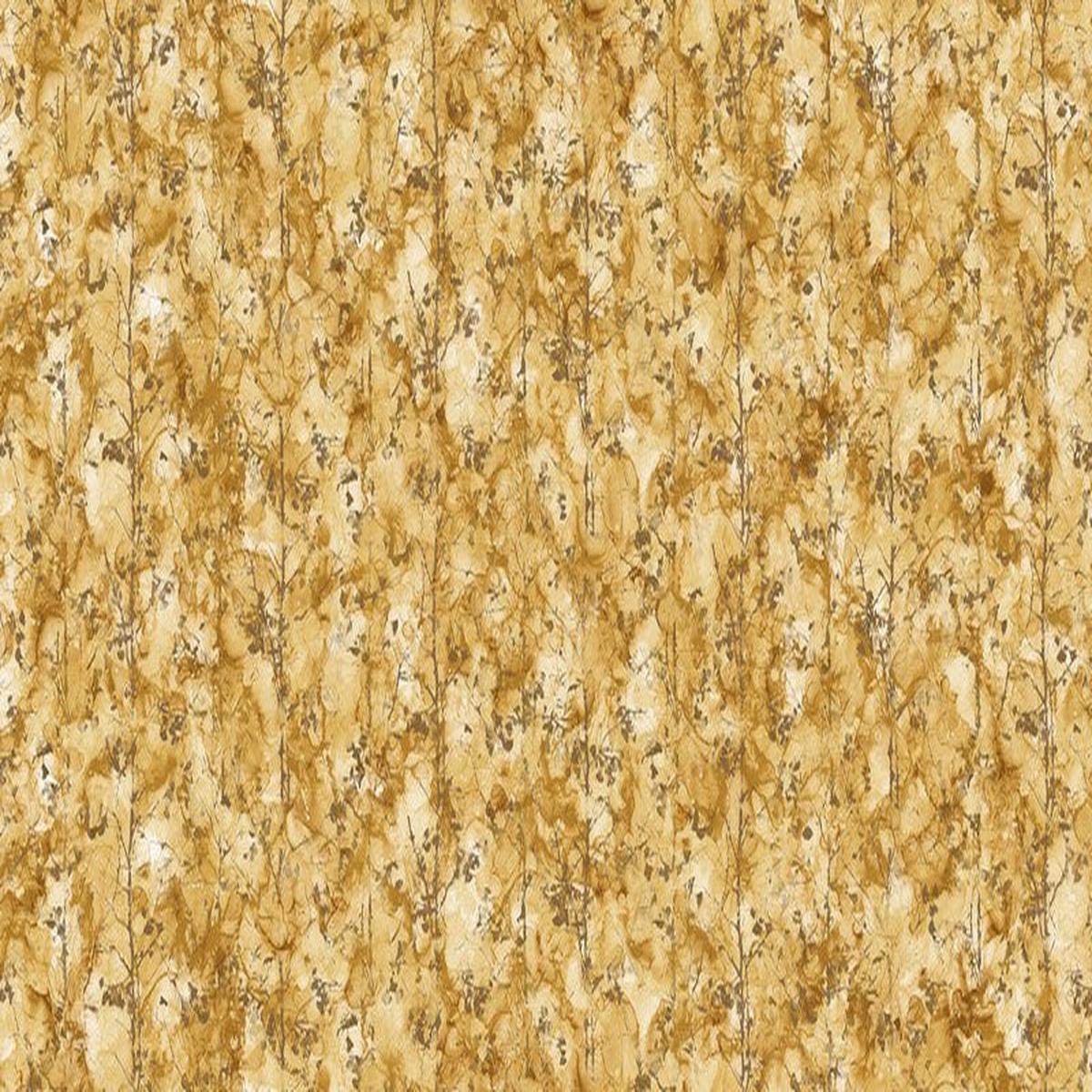 Ginkgo - Forest Floor in Ochre - Deborah Edwards & Melanie Samra - Northcott (Pre-order: Nov 2026)