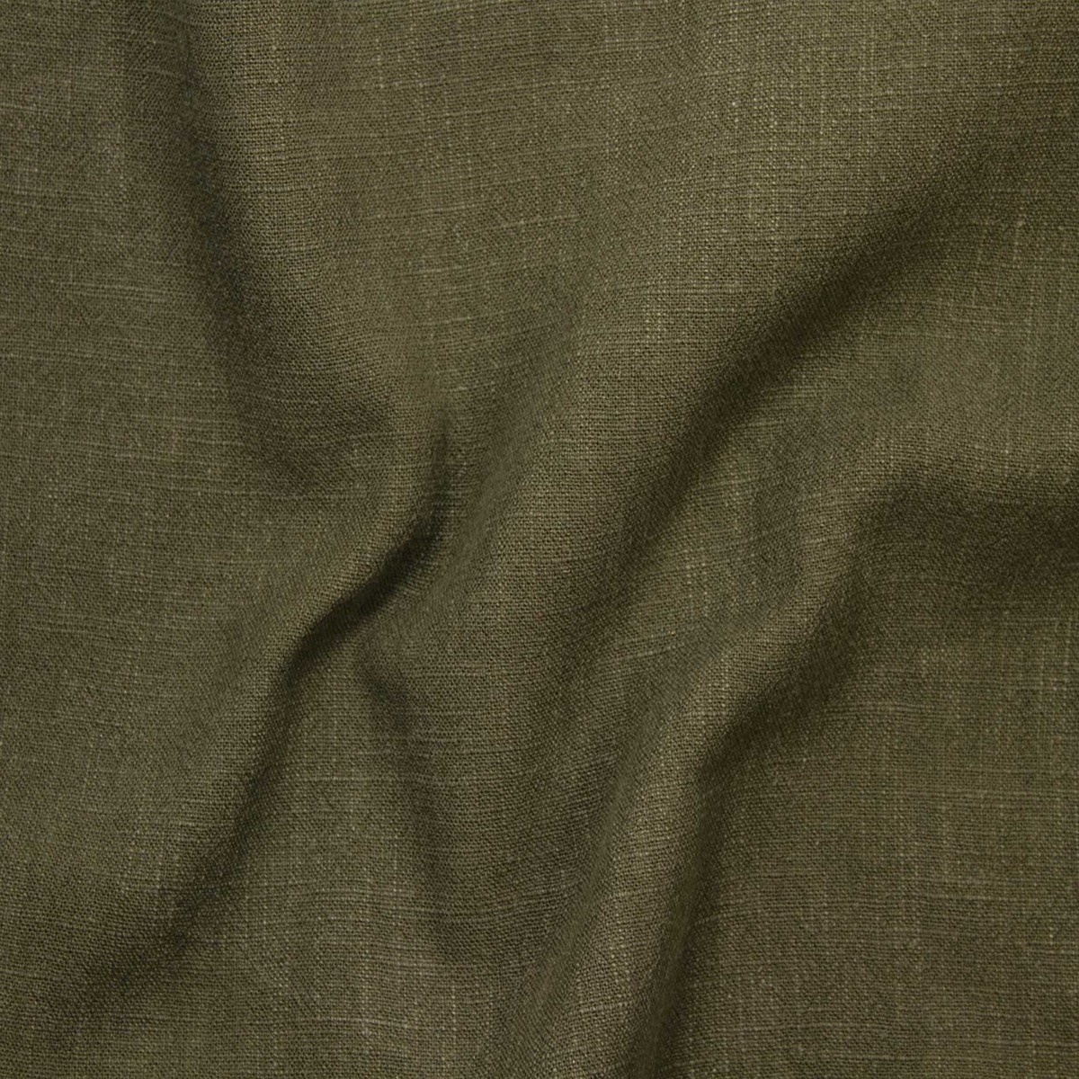 Ramie Stonewashed (54")- Army - Telio