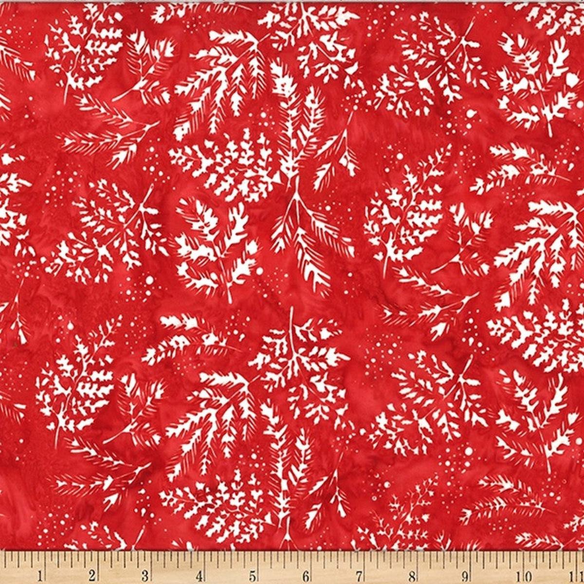 Bali Batiks - 2570-75 in Peppermint - Hoffman Fabric