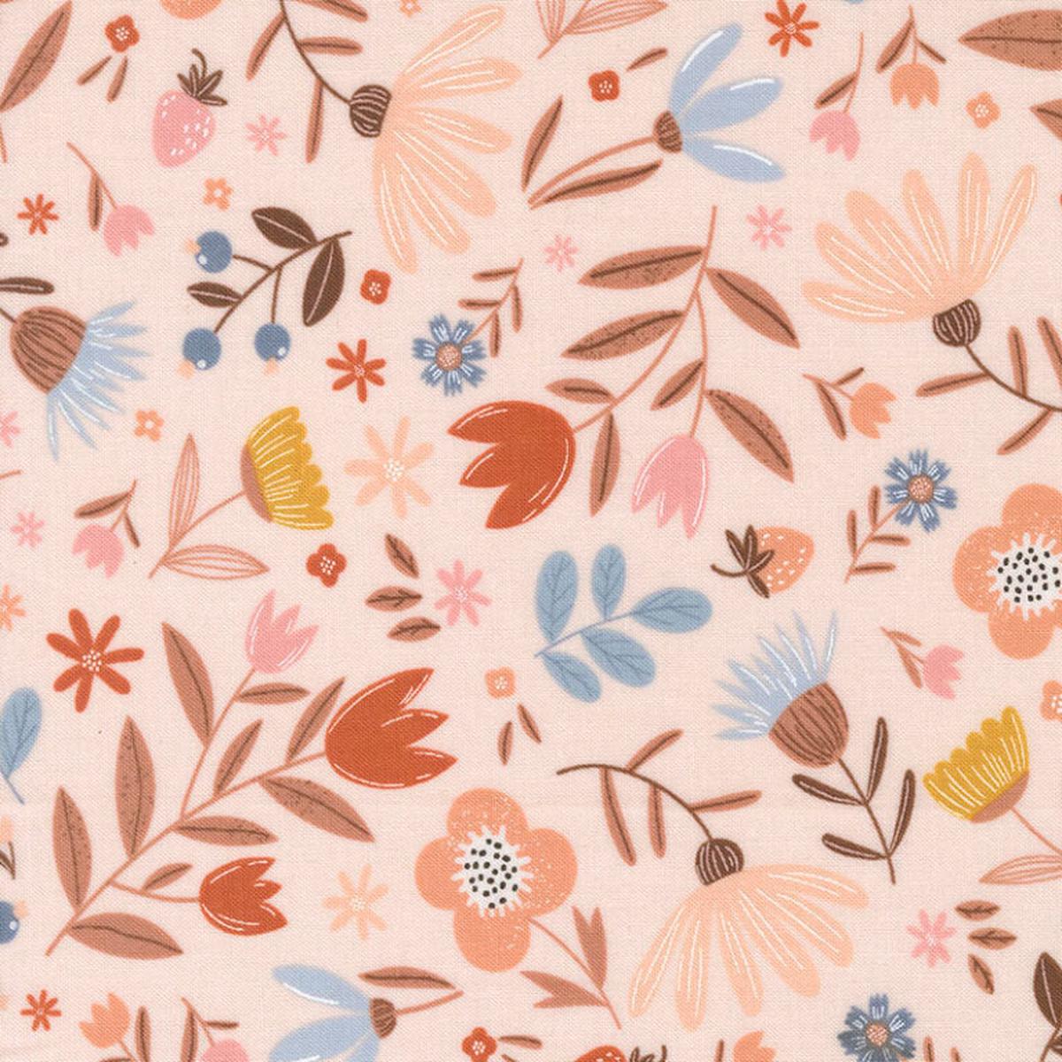 Blossoms & Bloom - Blush - Elena Amo - Moda 39051-13