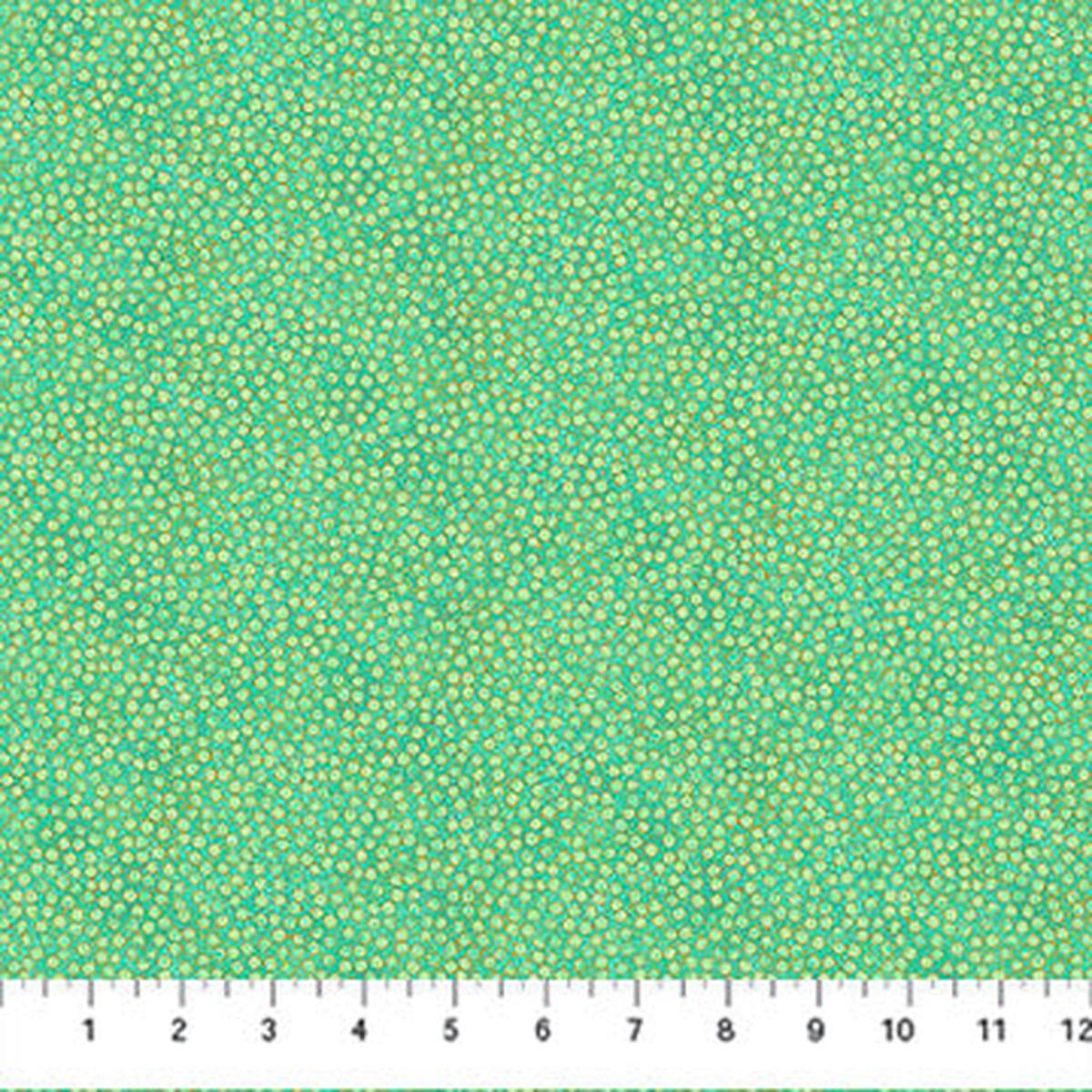 Shimmer - Tiny Dots Peacock (27898M-78) Metallic - Northcott - Full Bolt (10m)