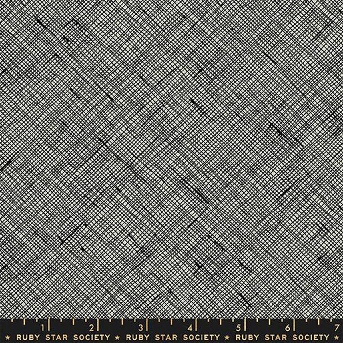 Memento - Crosshatch in Black - Carolyn Friedlander - Ruby Star Society