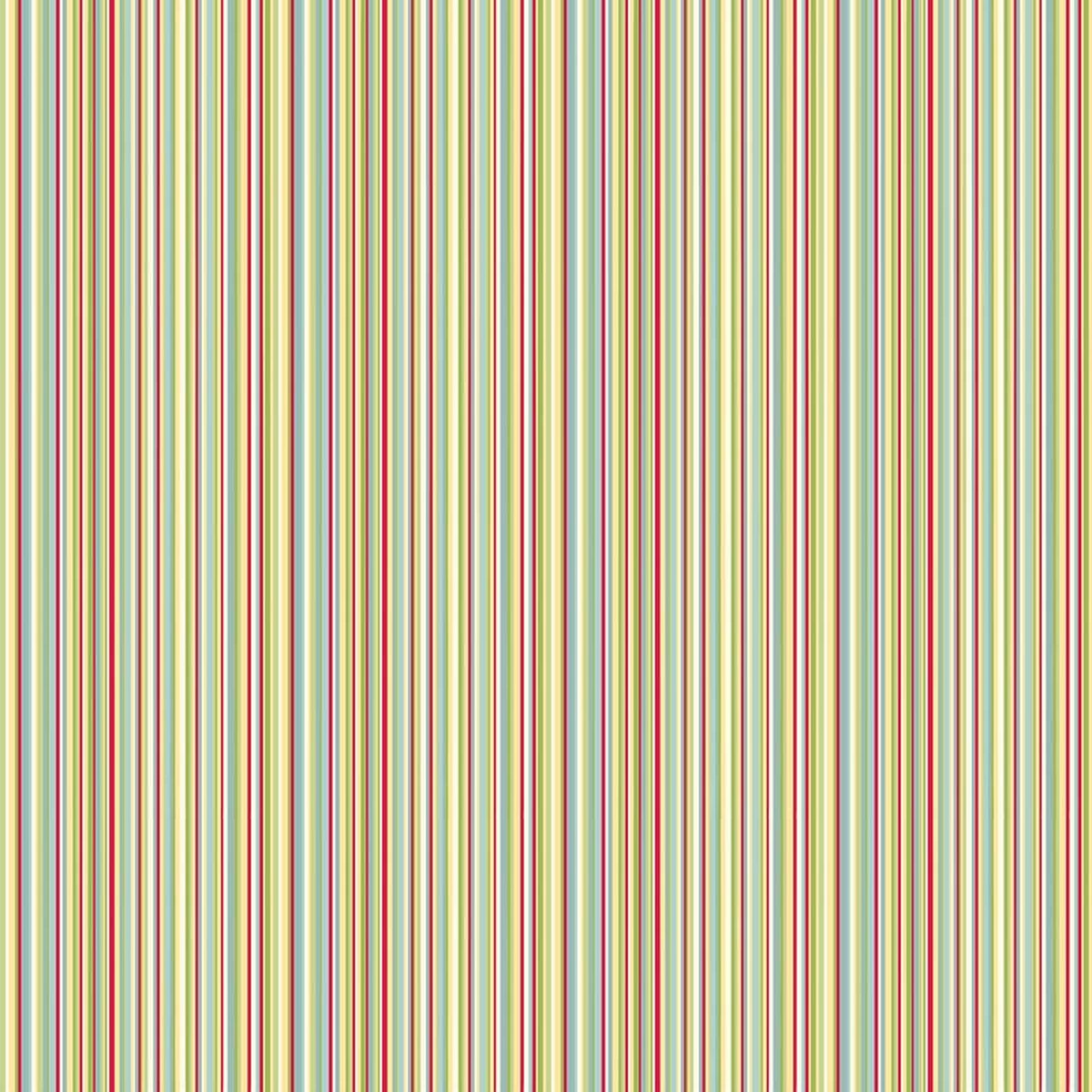 Country Mouse - Barcode Stripe in White - Deborah Edwards - Northcott