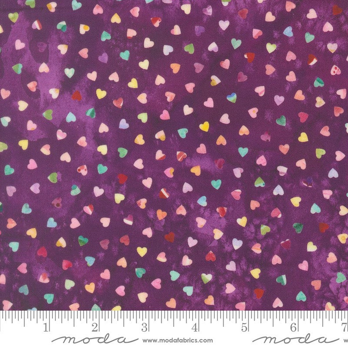Fleur The Love - Sweetheart in Plum - Create Joy Project - Moda (Pre-order: Oct 2026)