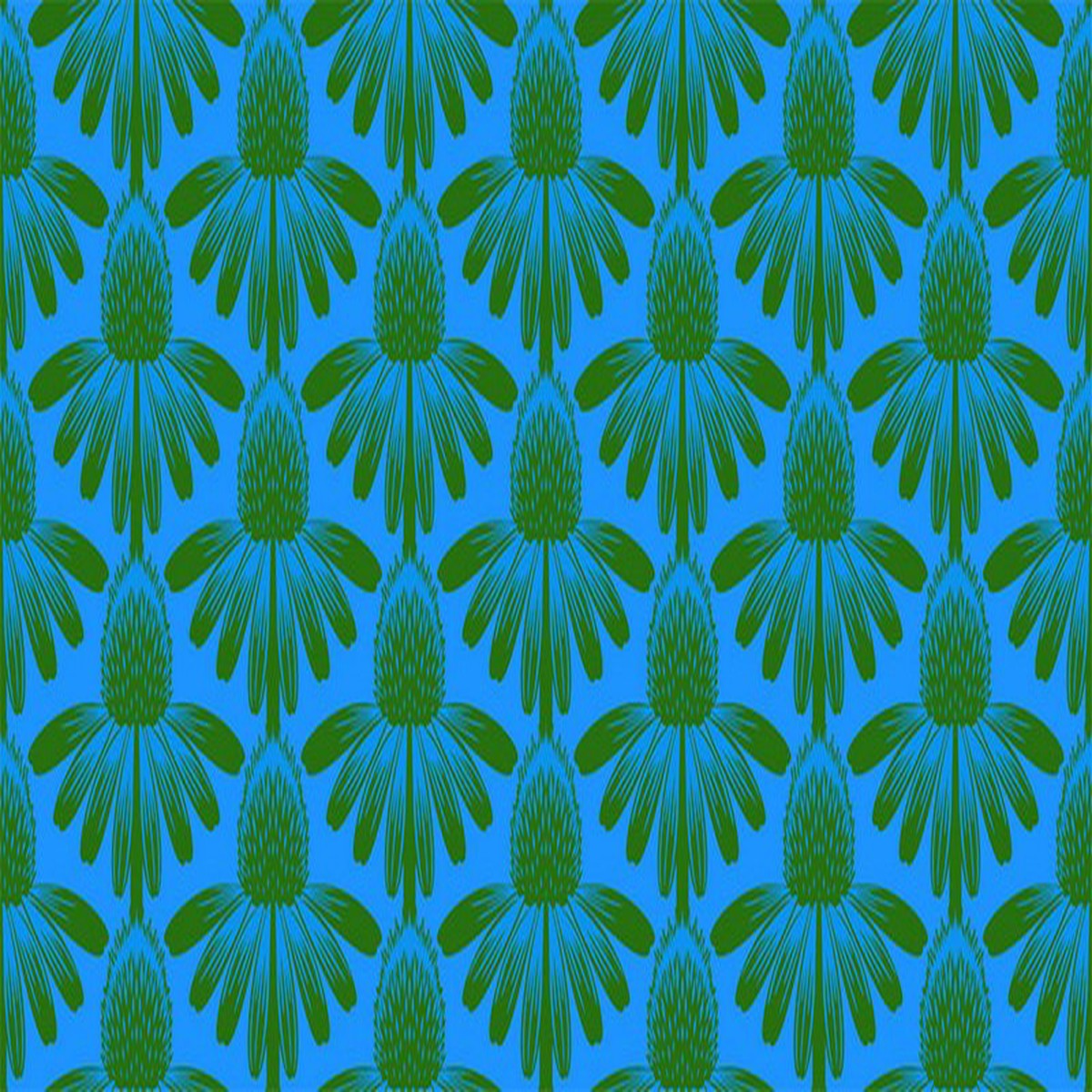 Indelible - Coneflower in Pool - Anna Maria Textiles (Northcott)