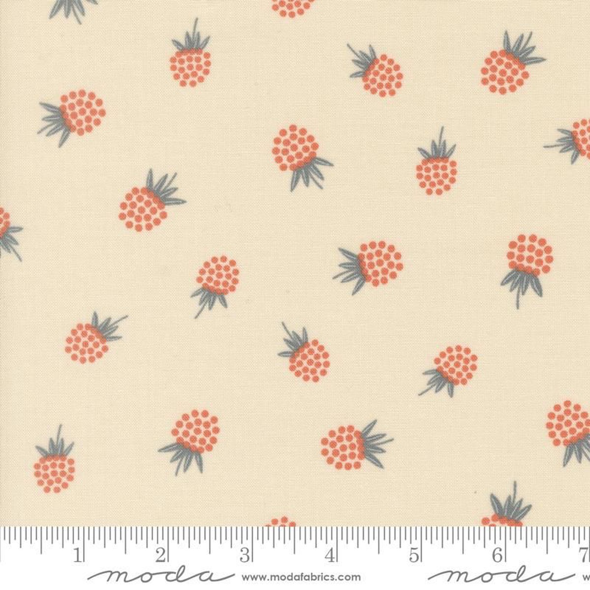 Nature's Sketchbook - Berries in Pearl - Elena Amo - Moda (Pre-order: Sept 2026)