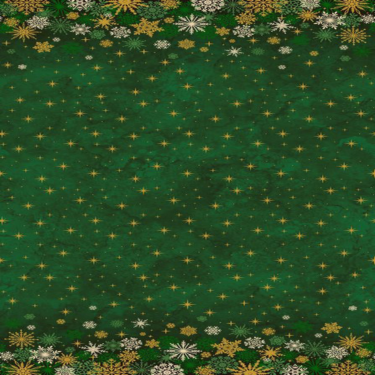 Oh Christmas Tree - Ombre in Green METALLIC - Deborah Edwards - Northcott (Pre-order: Aug 2026)