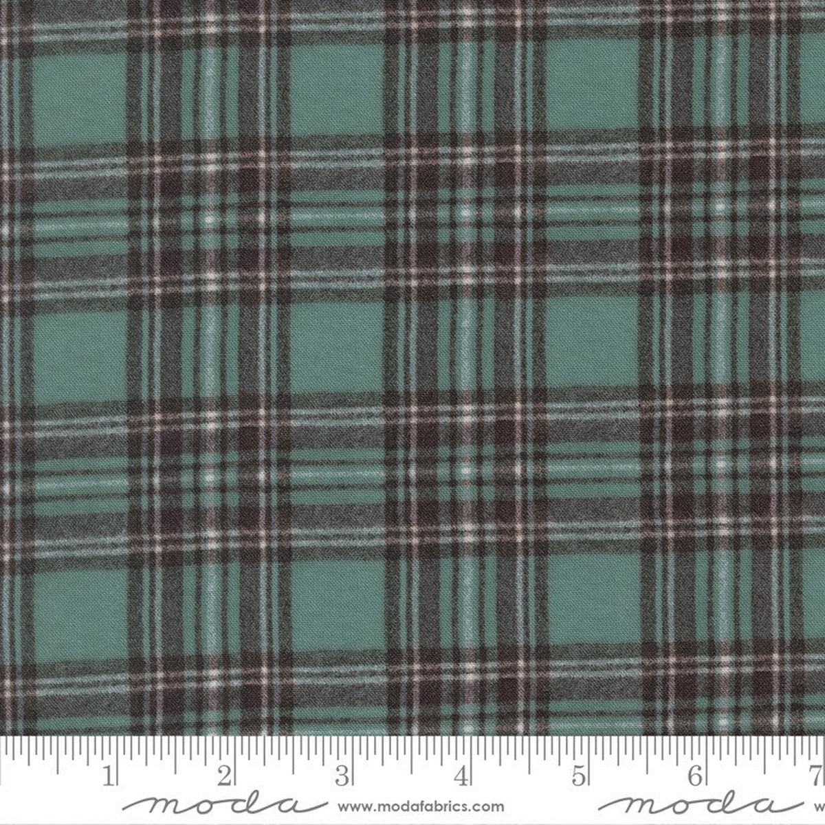 Paper Trails - Faded Plaid in Pond - Cathe Holden - Moda (Pre-order: Dec 2026)