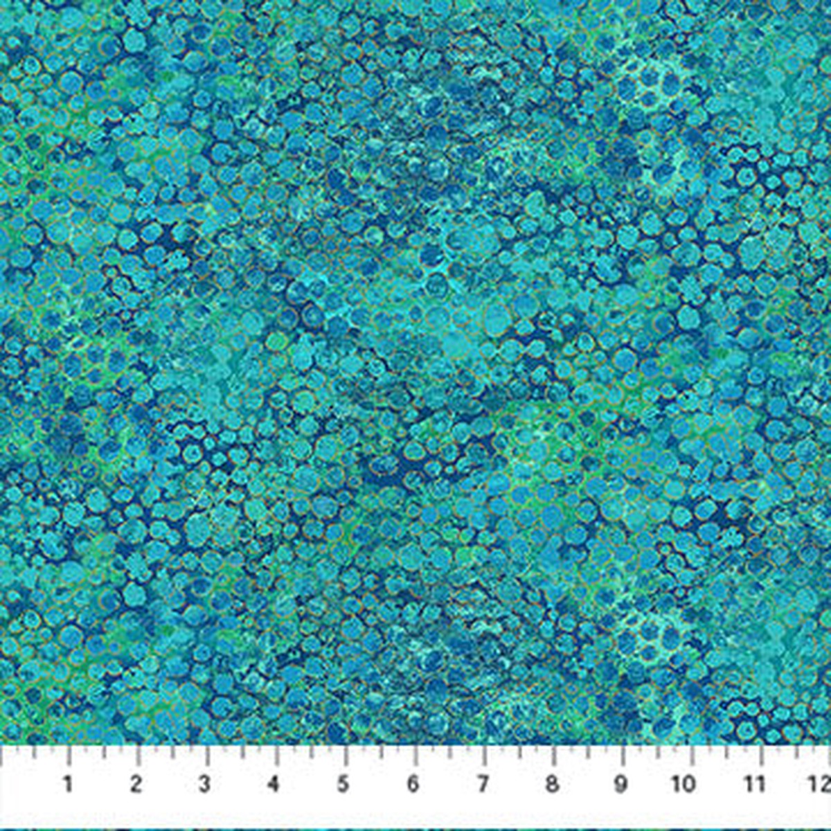 Shimmer - River Rocks Lagoon (27896M-66) Metallic - Northcott - Full Bolt (10m)