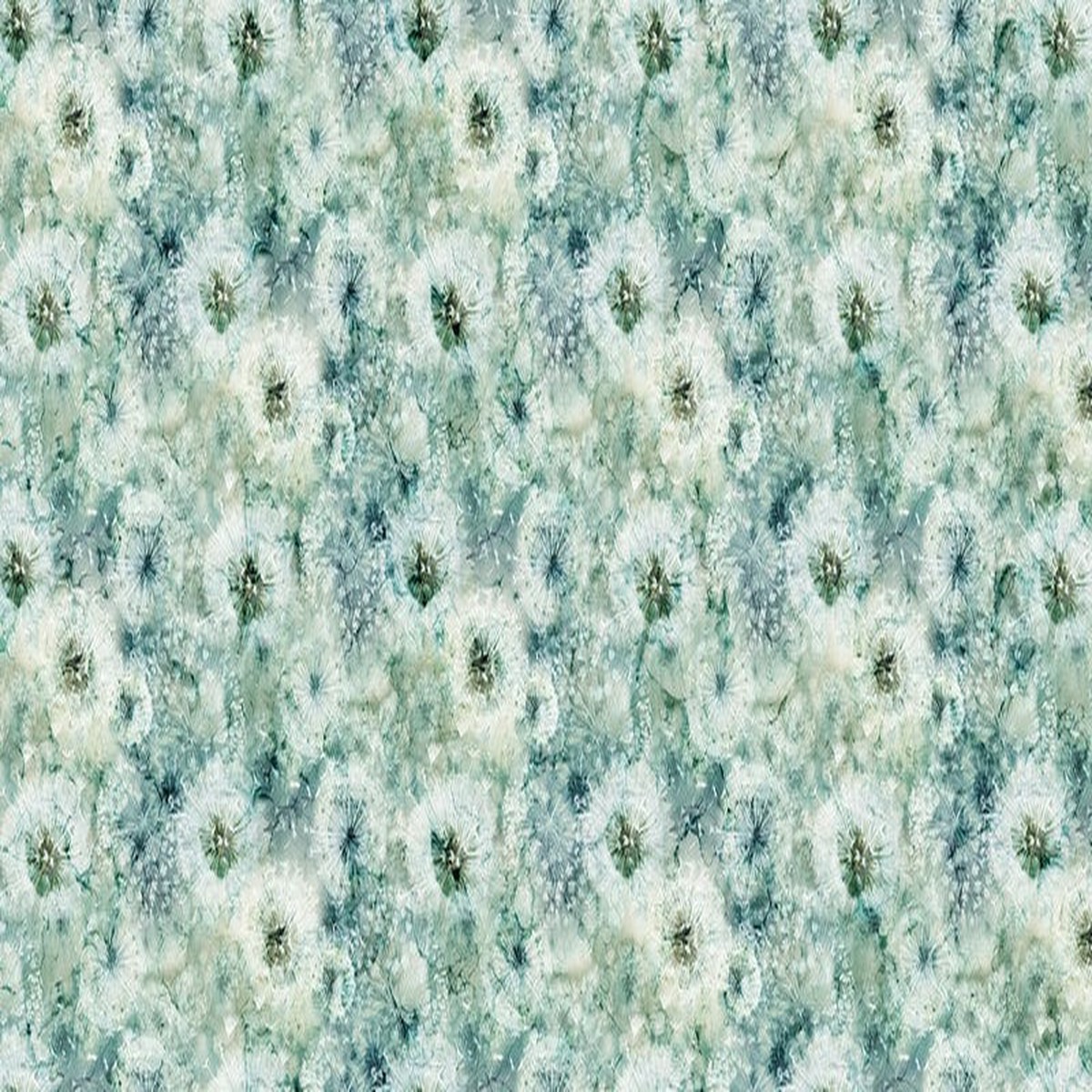Whisper - Dandelion in Teal - Deborah Edwards & Melanie Samra - Northcott (LAST Call!)