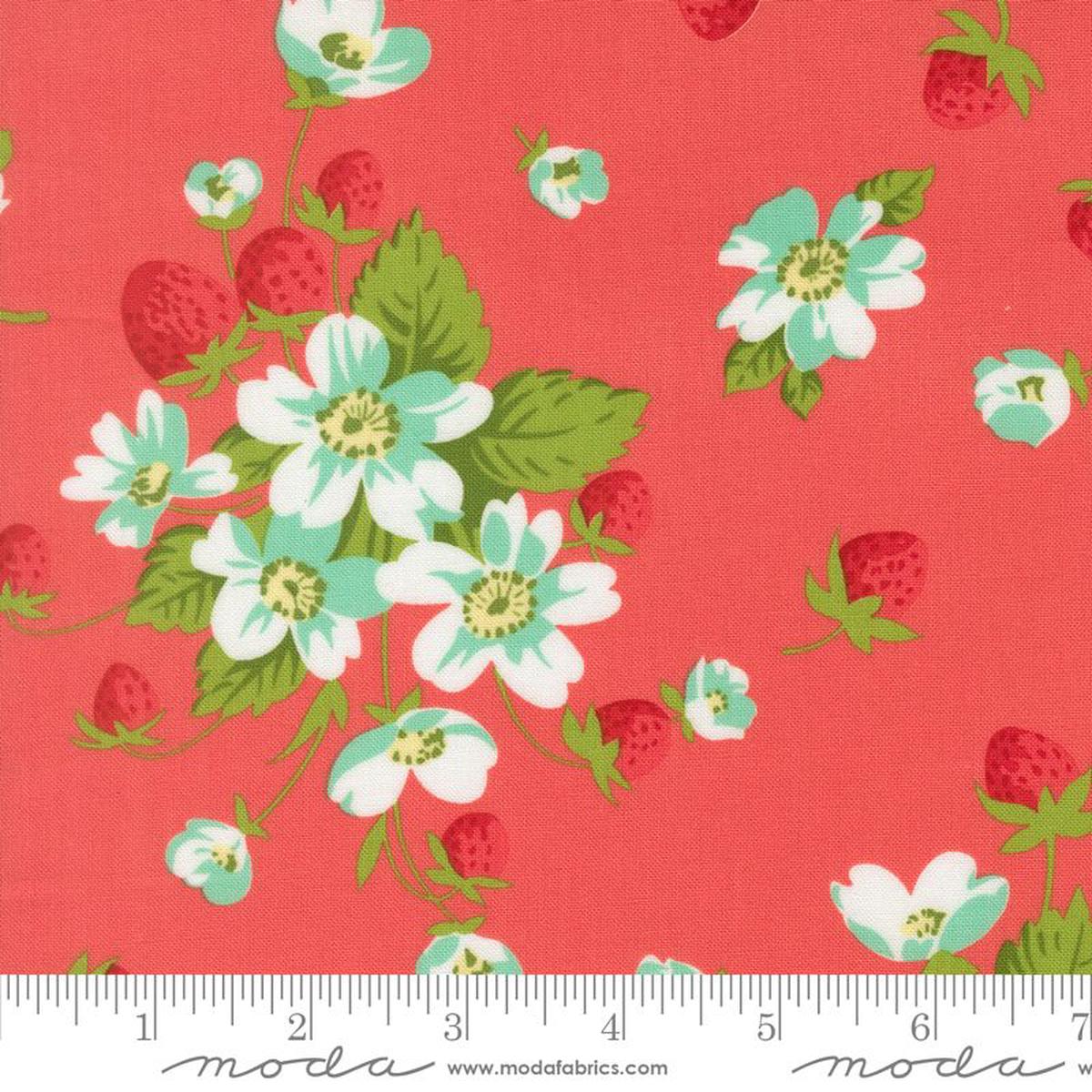 Bloomsberry - In Bloom in Nantucket Red - Camille Roskelley - Moda