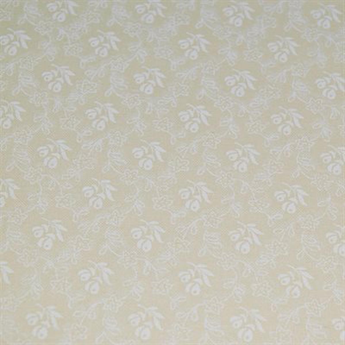 Harmony Prints - White on Cream - 1250-1 in Floral