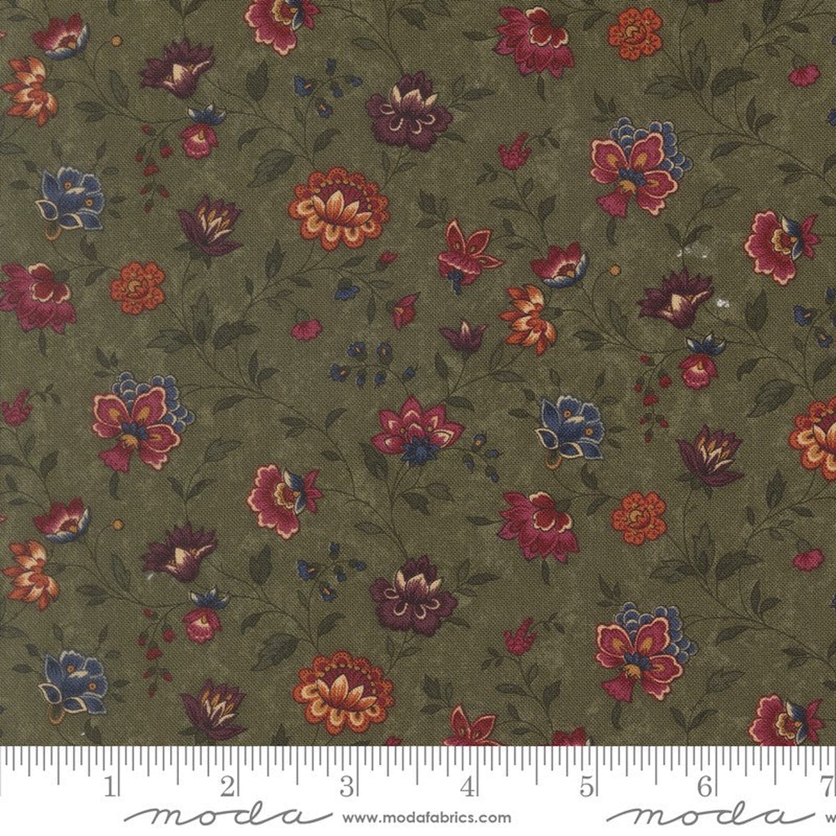 Honeysuckle Farm - Prairie Flowers in Leaf - Kansas Troubles - Moda (Pre-order: Nov 2026)