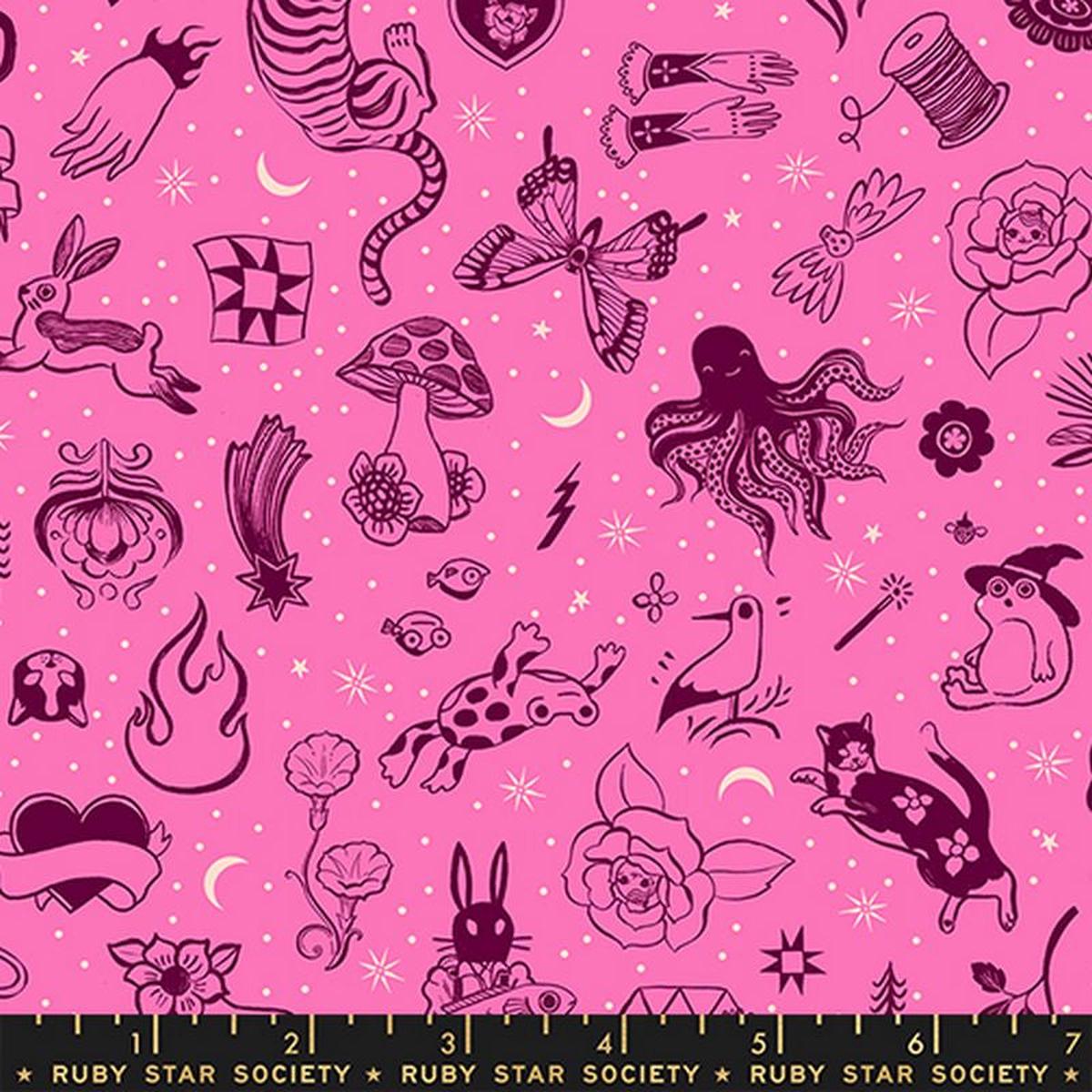 Ink Shop - Tattoo Flash in Lipstick - Sarah Watts - Ruby Star Society