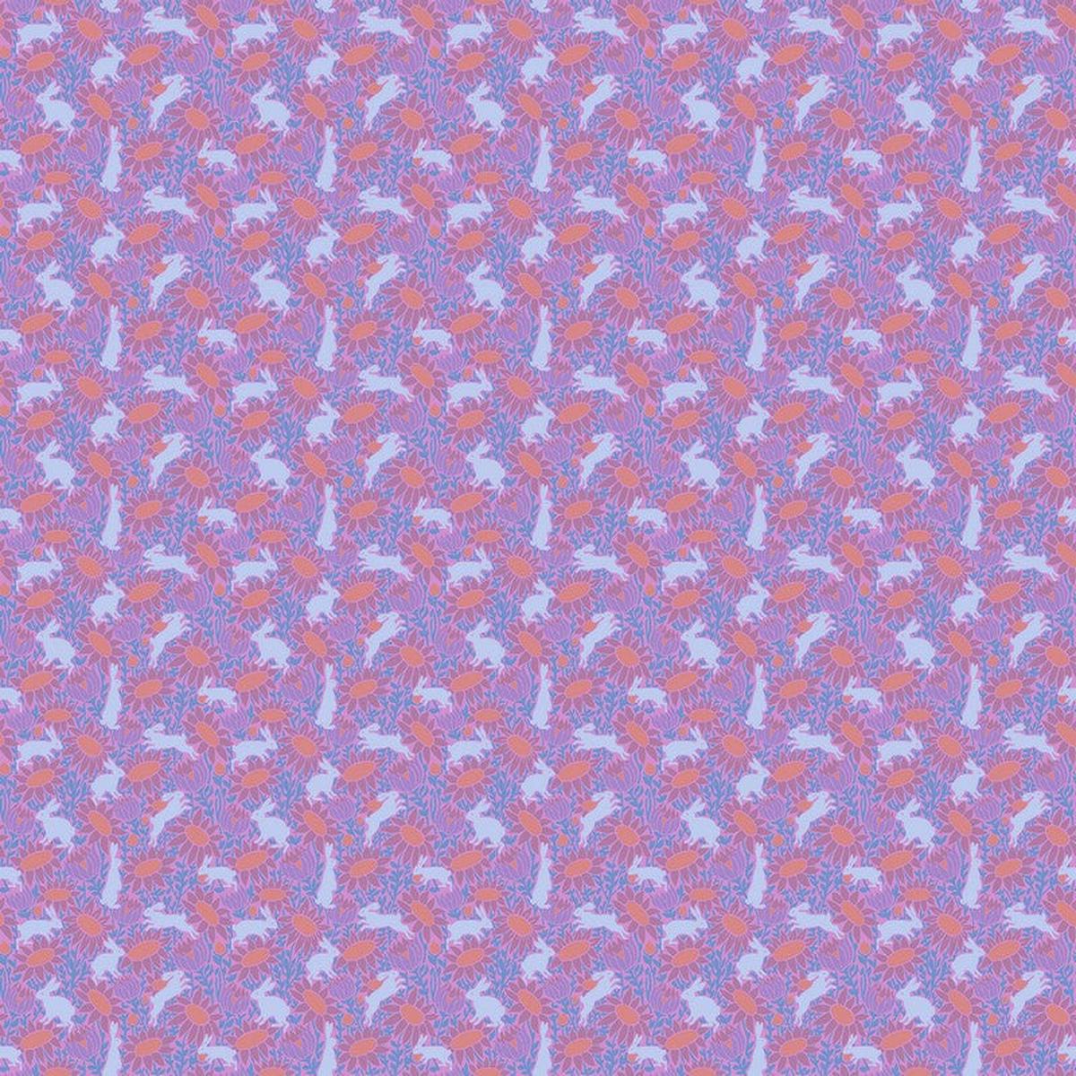 Mosaic Menagerie - Chase in Lavender - Anna Maria Textiles (Northcott) (Pre-order: Dec 2026)