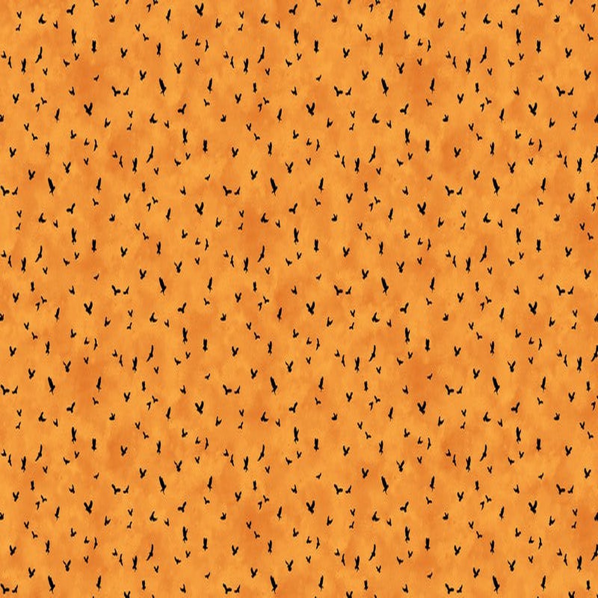 Night Owl - Owl Mini in Orange - Deborah Edwards - Northcott