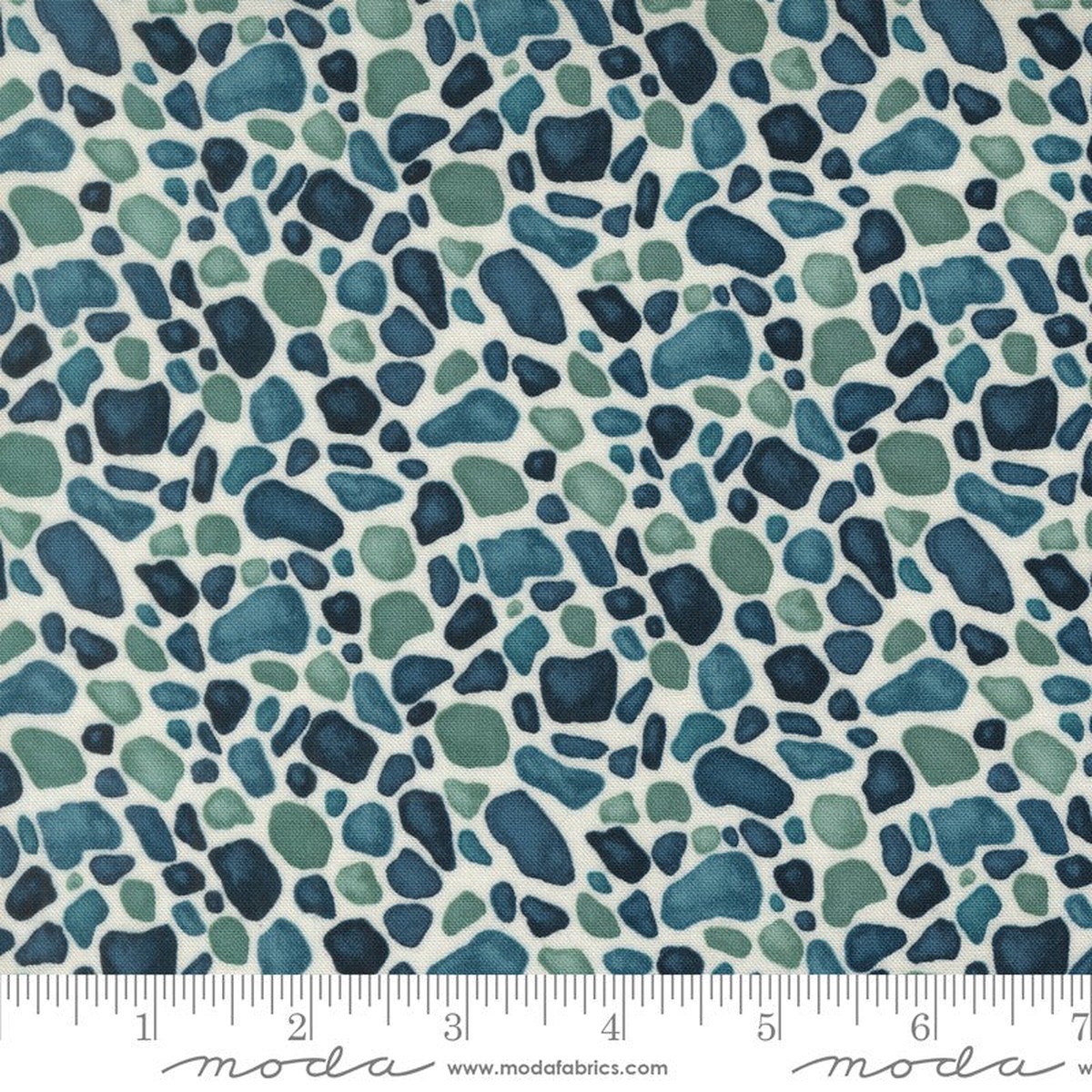 Seaside - Seaglass in Seafoam White - Deb Strain - Moda (Pre-order: Feb 2027)
