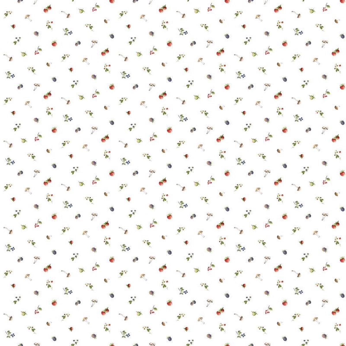 Country Mouse - Berry Toss in White - Deborah Edwards - Northcott