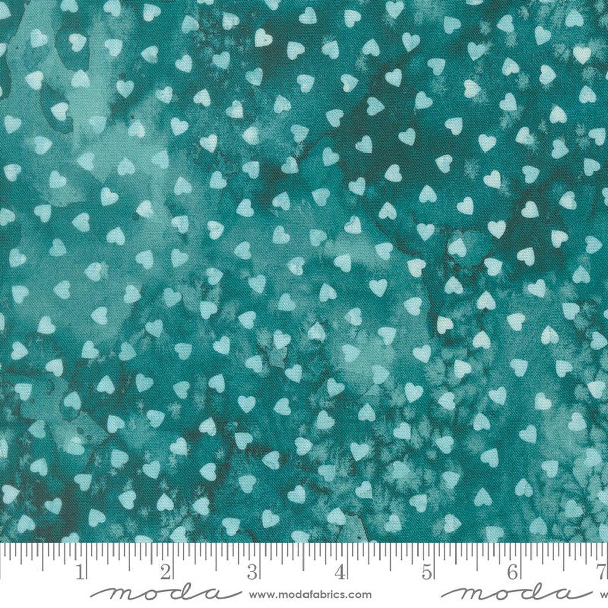 Fleur The Love - Sweetheart in Teal - Create Joy Project - Moda (Pre-order: Oct 2026)