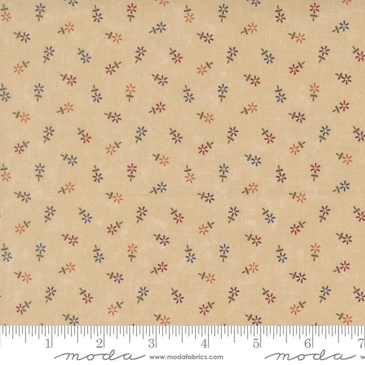 Honeysuckle Farm - Strawflowers in Dandelion - Kansas Troubles - Moda (Pre-order: Nov 2026)