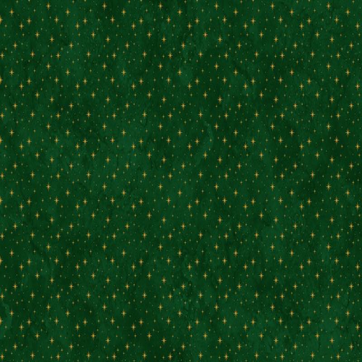 Oh Christmas Tree - Stars in Dark Green METALLIC - Deborah Edwards - Northcott (Pre-order: Sept 2026)