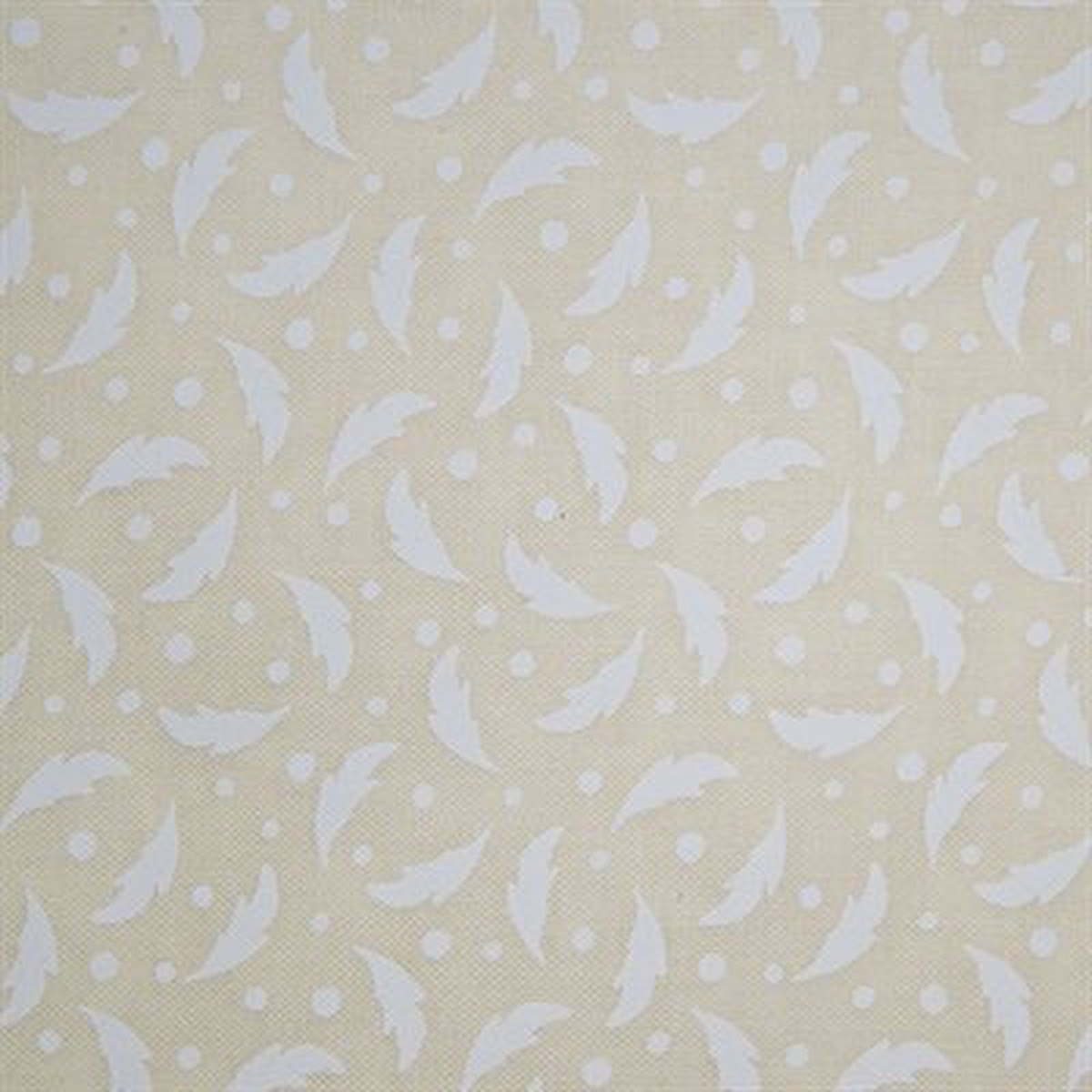 Harmony Prints - White on Cream - 1250-116 in Floral (FINAL STOCK)