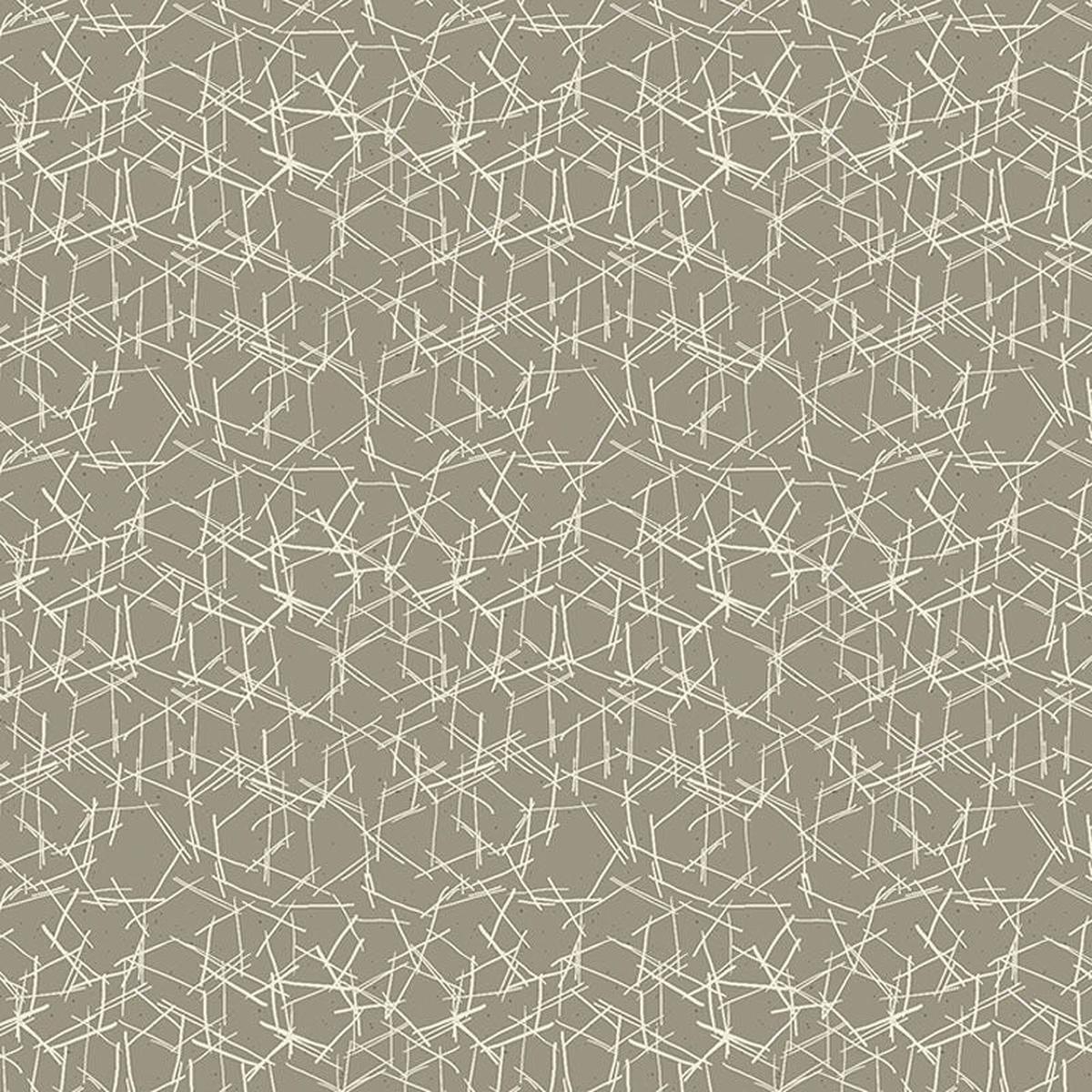 Modern Vintage Treasured - Chisel in Grey - Benartex