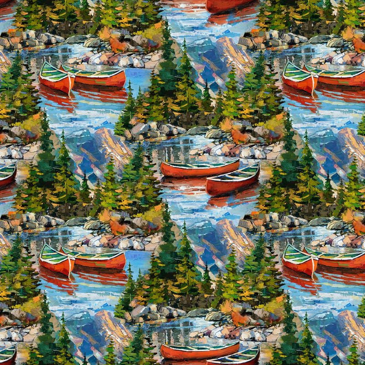 Canoe Lake - Scenic in Blue - Iosif Derecichei - Northcott (Pre-order: Sept 2026)