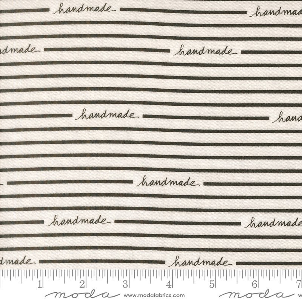 Maker's Delight - Handmade in White/Black - Chrissy Lux - Moda
