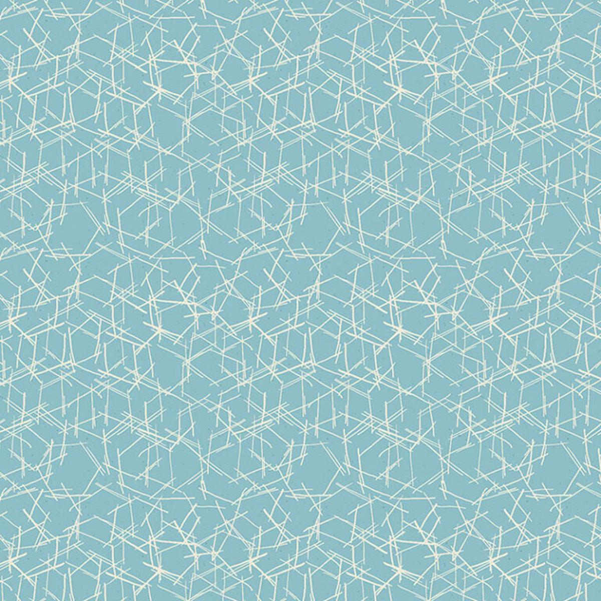 Modern Vintage Treasured - Aqua 16598-80 - Benartex