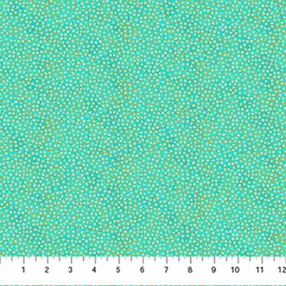 Shimmer - Tiny Dots Lagoon (27898M-66) Metallic - Northcott - Full Bolt (10m)