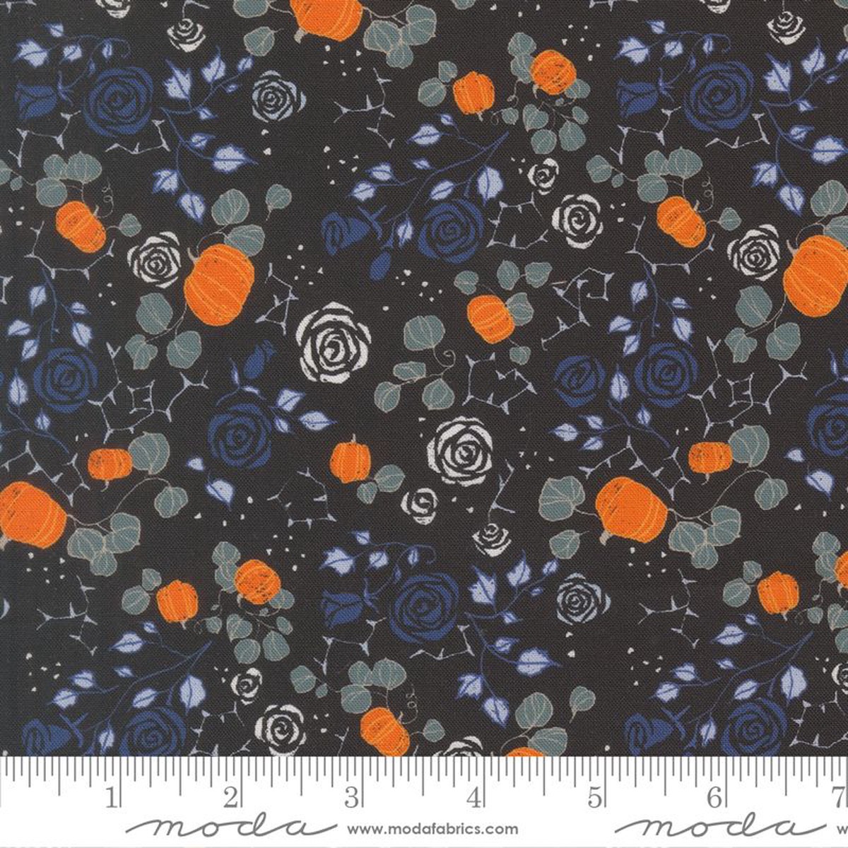 Coven - Small Garden in Onyx - Robin Pickens - Moda