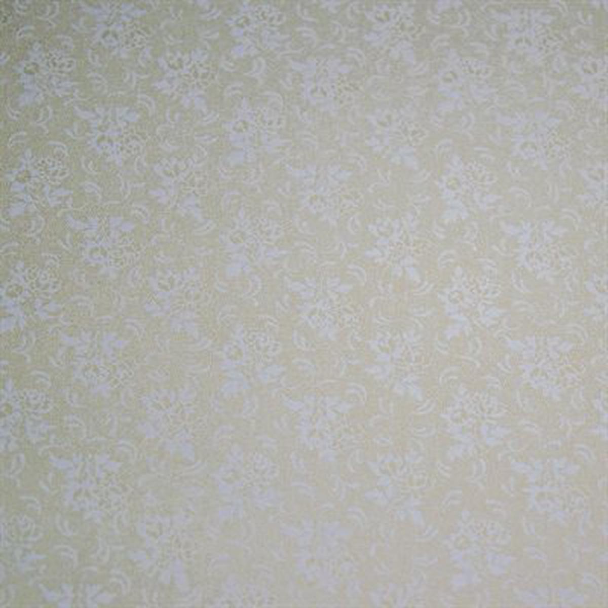 Harmony Prints - White on Cream - 1250-21 in Floral