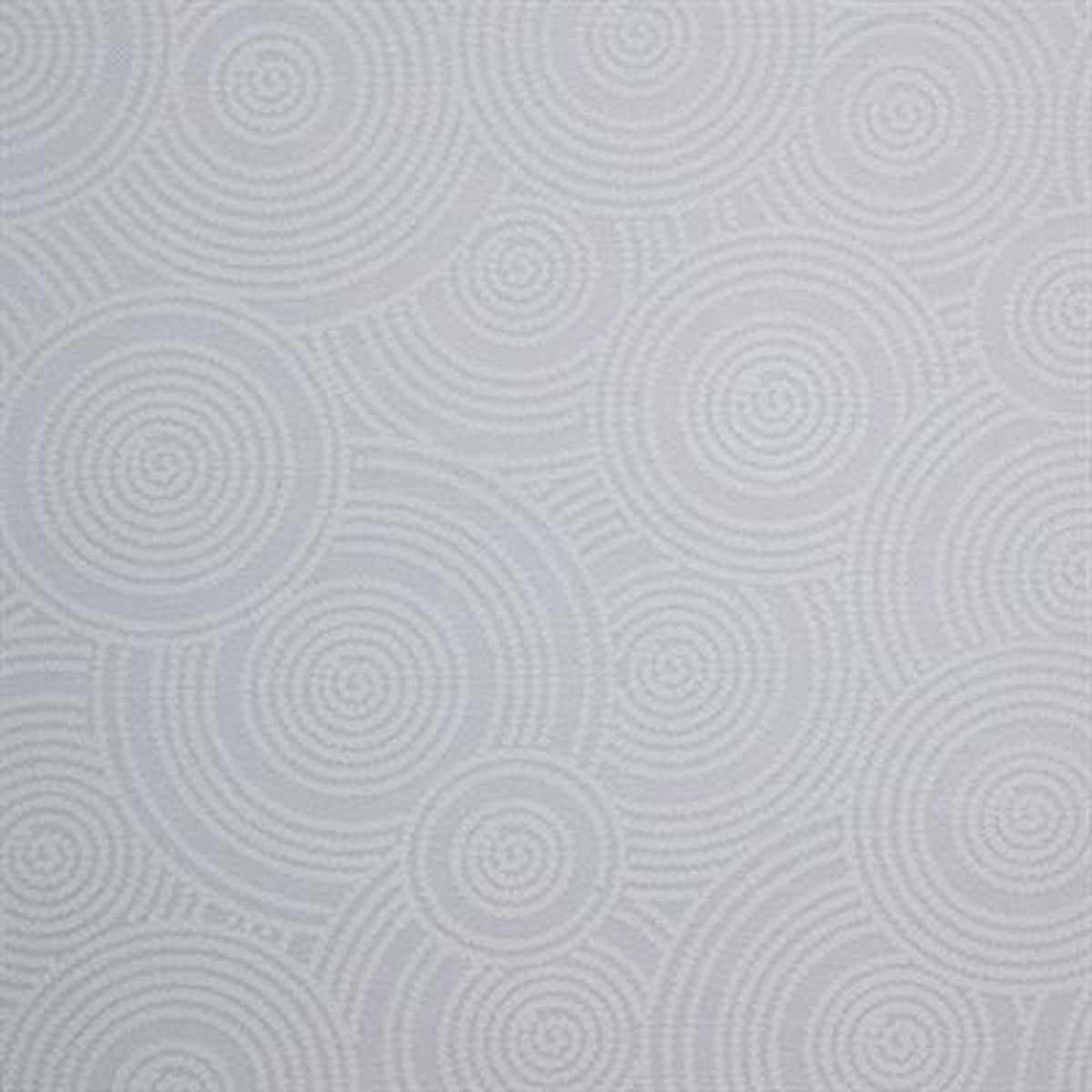 Harmony Prints - White on White - 1250-135 in Spiral Circles (FINAL STOCK)