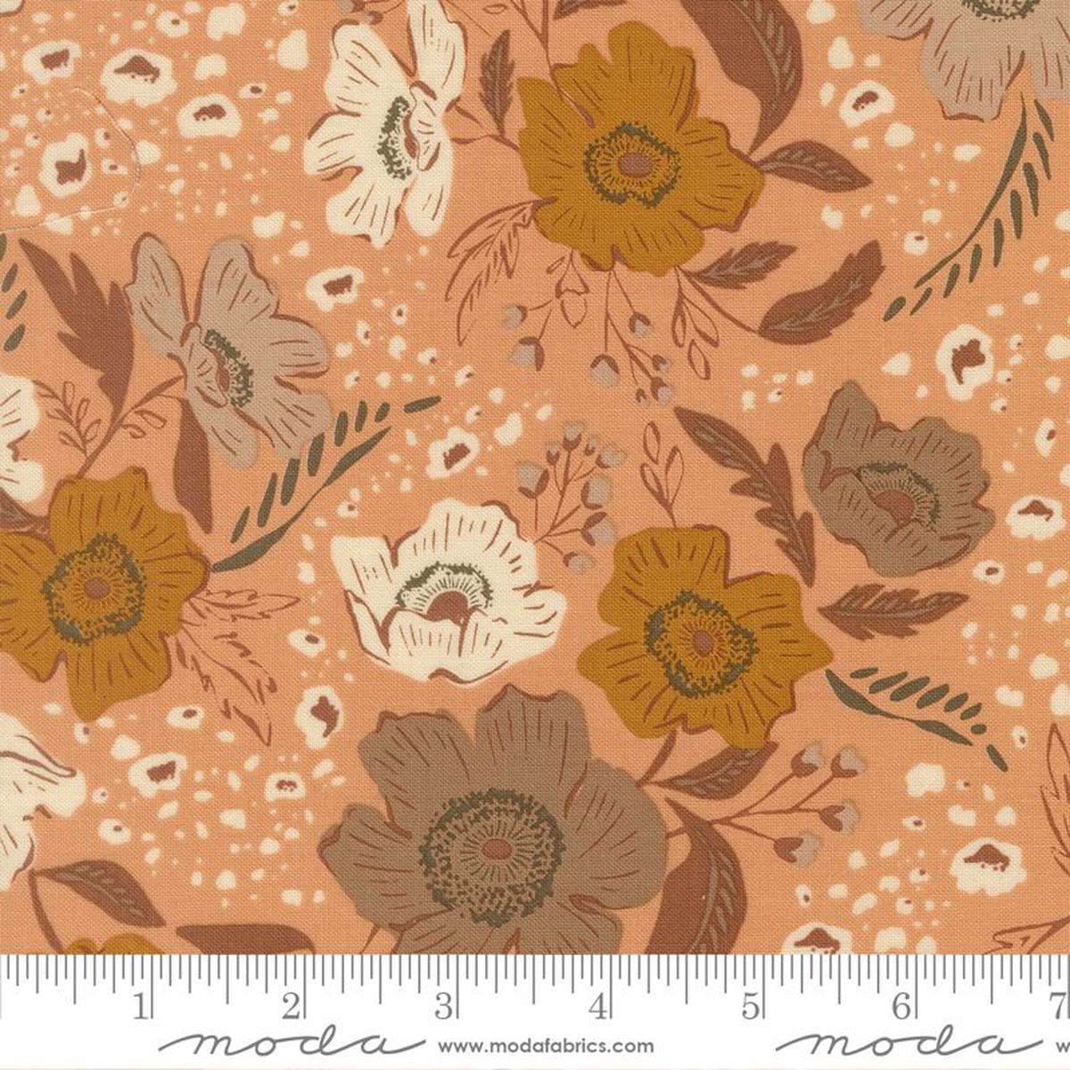 Wellspring - Flora in Seashell - Fancy That Design House - Moda