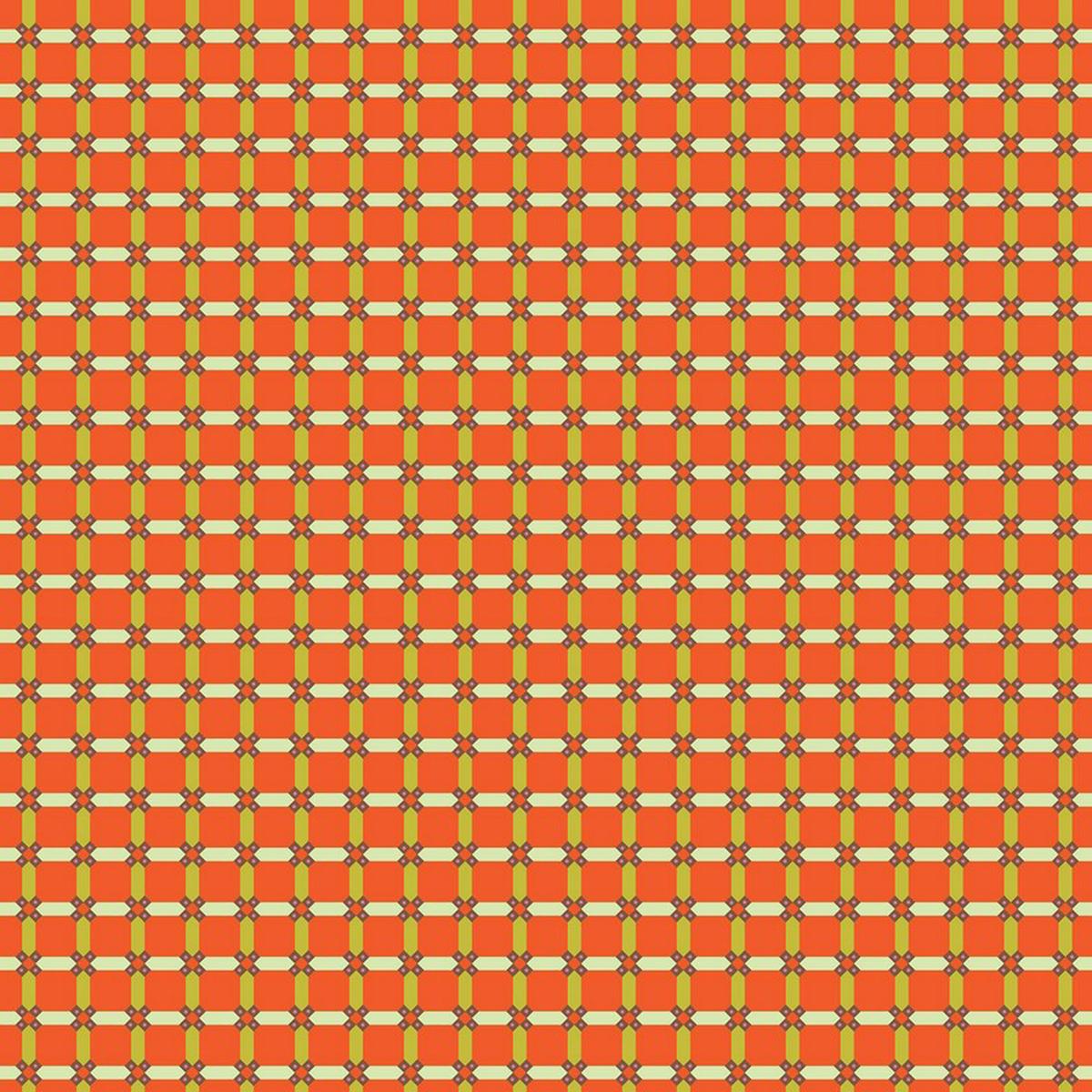 Camouflage - X in Orange - Kathy Doughty - FIGO (Northcott) (Pre-order: May 2026)