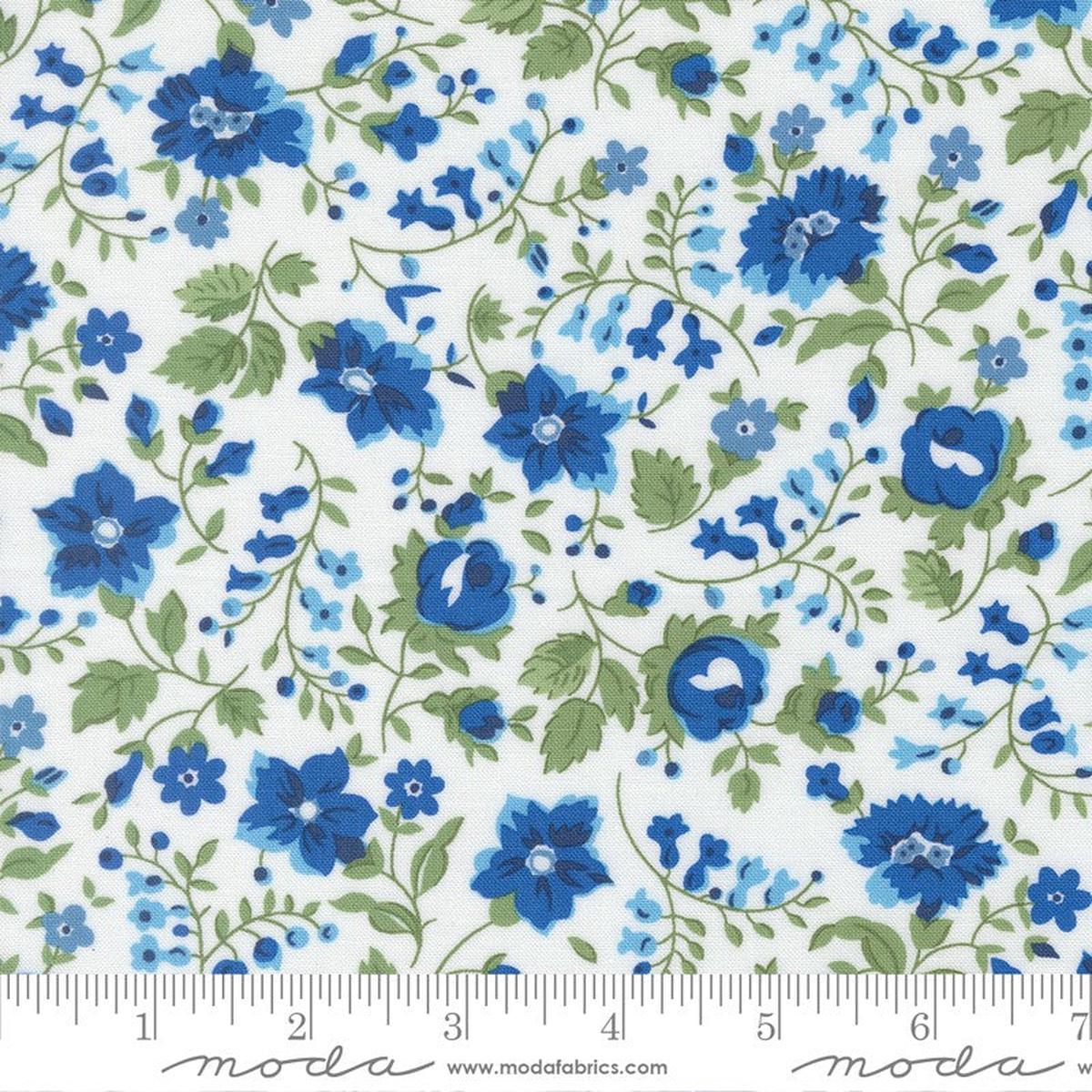 Blueprint - Vineyard in White/Multi - Camille Roskelley - Moda