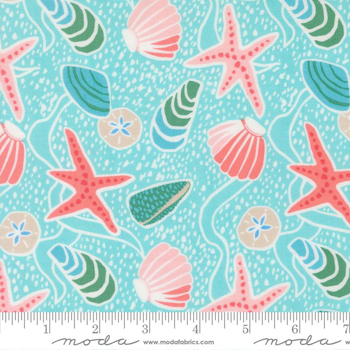 Reef - Shells in Surf - Kate Spain - Moda