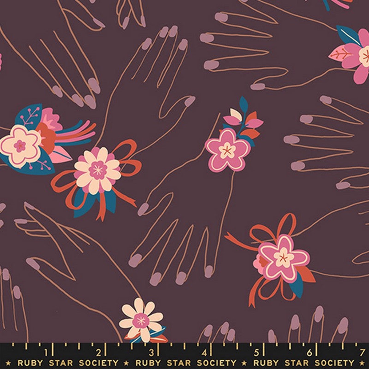 Corsage - Main in Eggplant - Melody Miller - Ruby Star Society (Pre-order: Dec 2026)